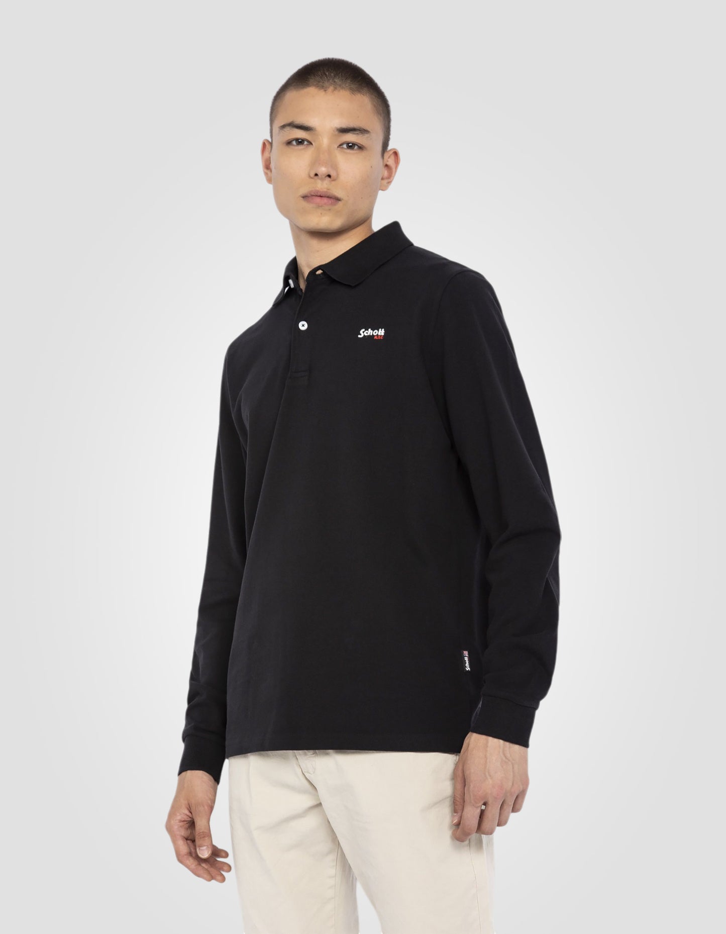 Long-sleeved polo