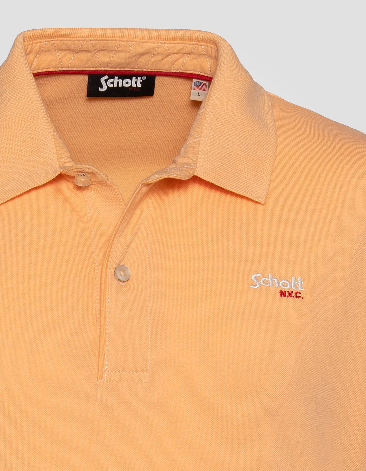 Cotton pique polo shirt