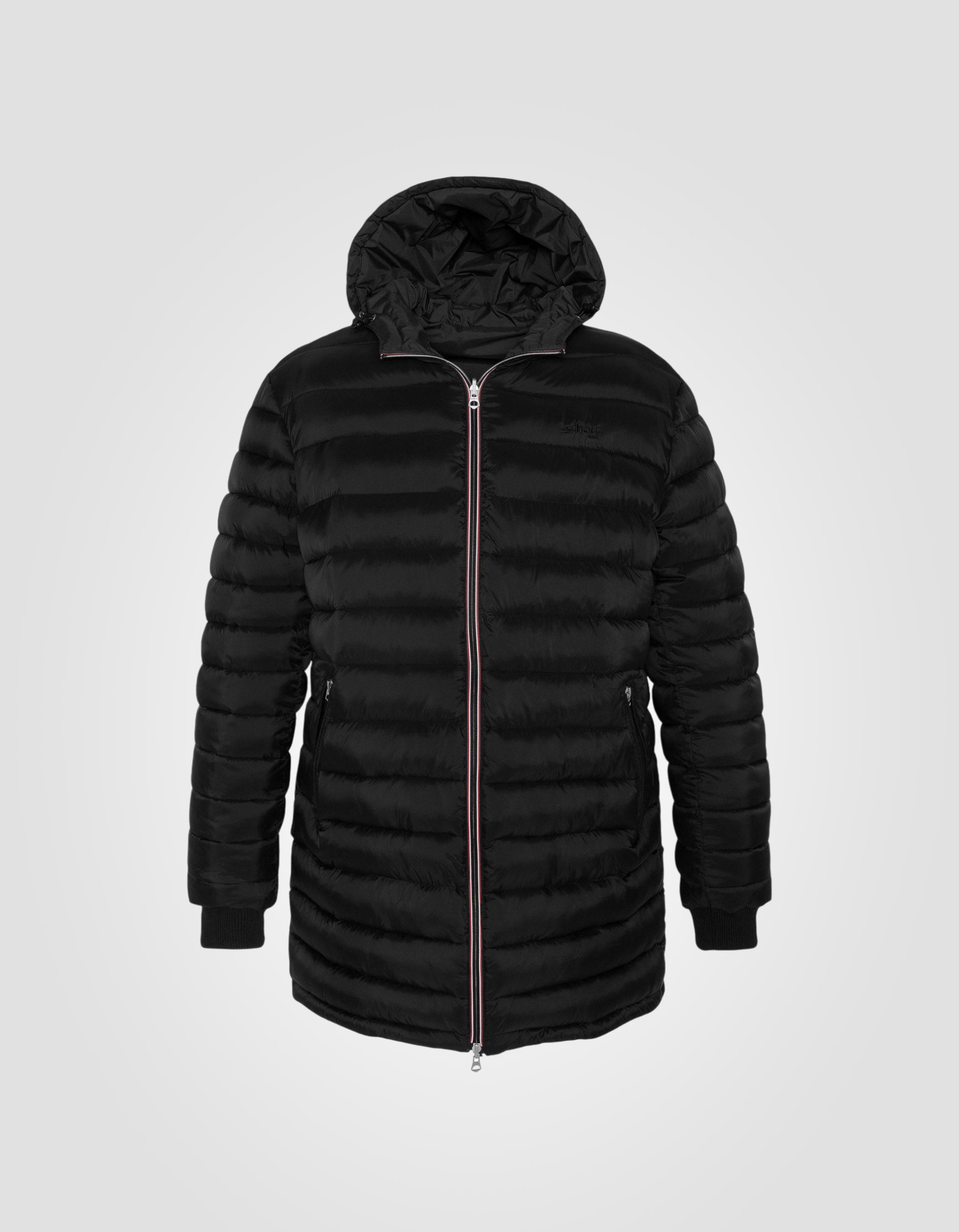 Reversible long puffer jacket-10