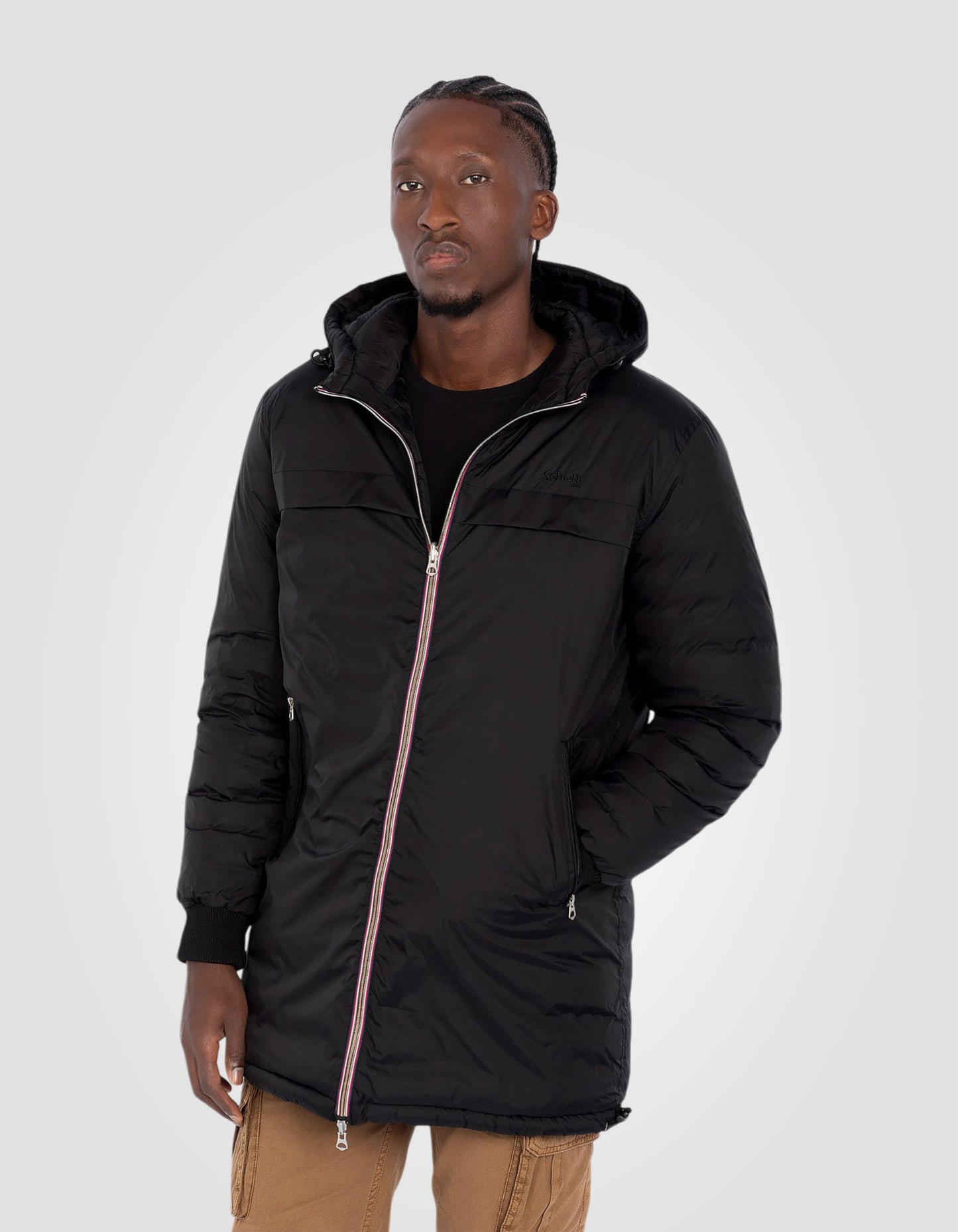 Blouson/doudoune long réversible