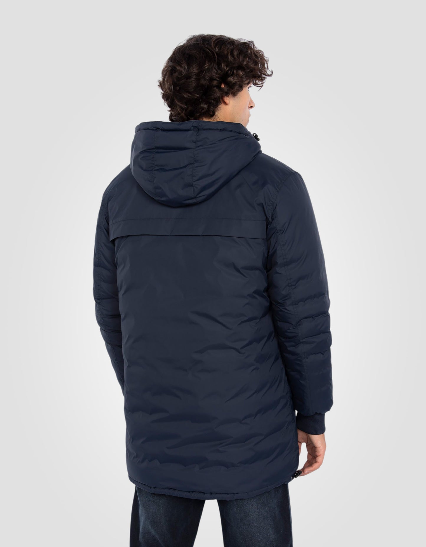 Blouson/doudoune long réversible