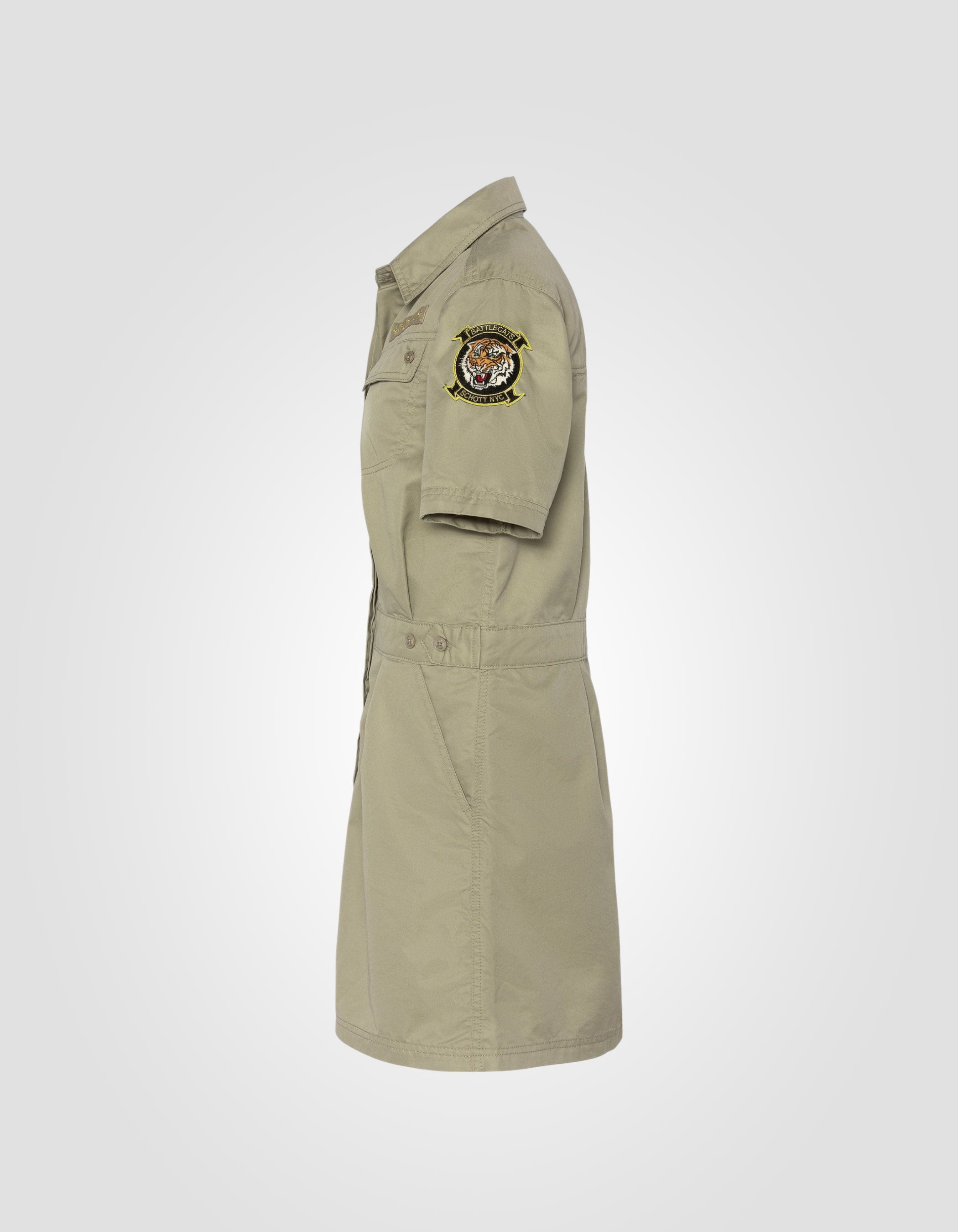 Patched army dress-4