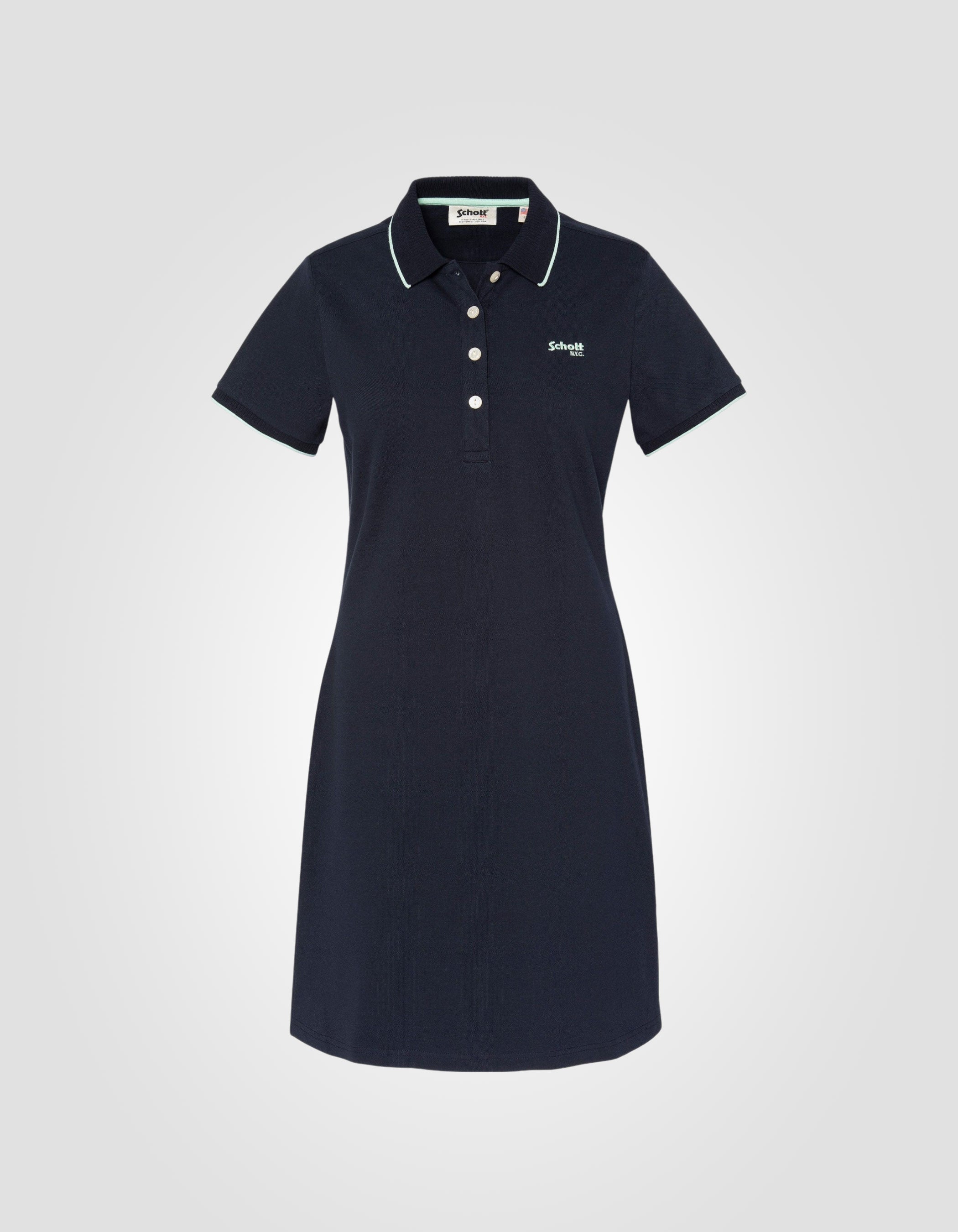 Retro sport polo dress-1