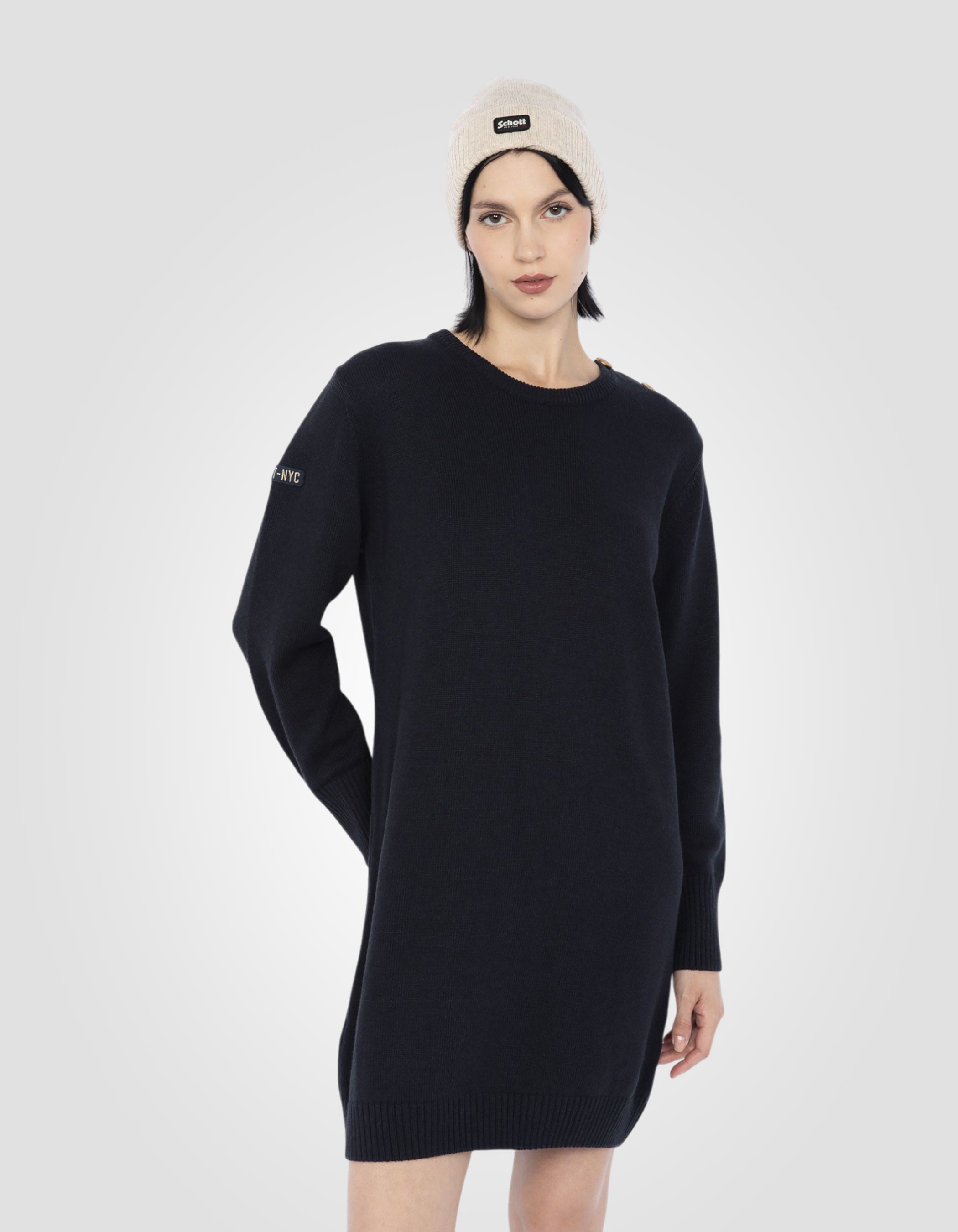 USA NAVY knit dress-3