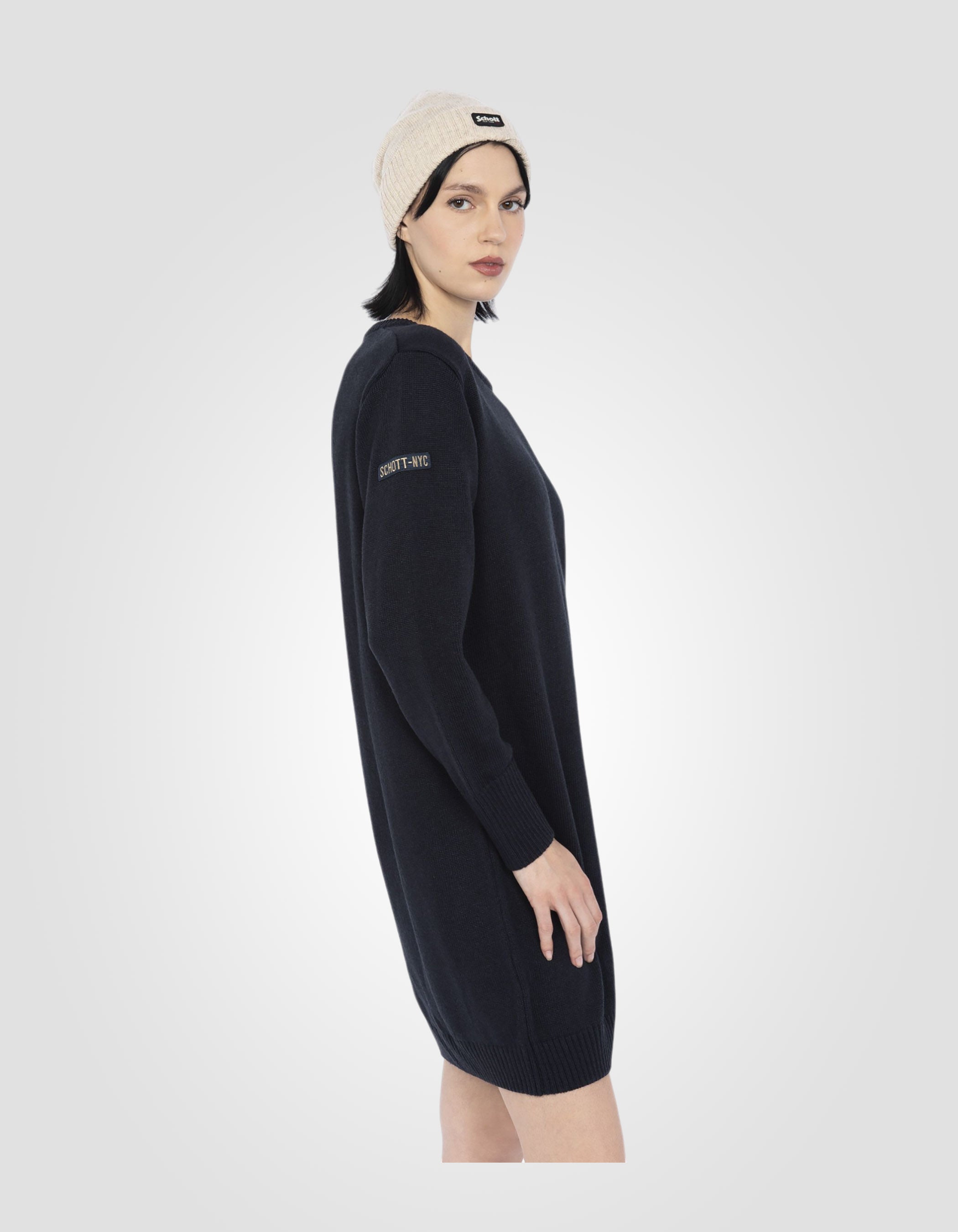 USA NAVY knit dress-4