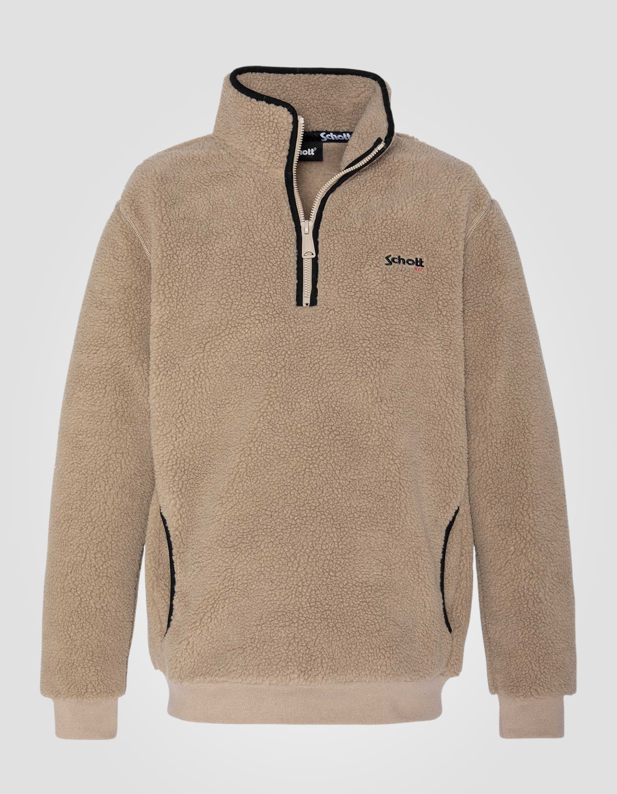 Sherpa trucker sweatshirt-5