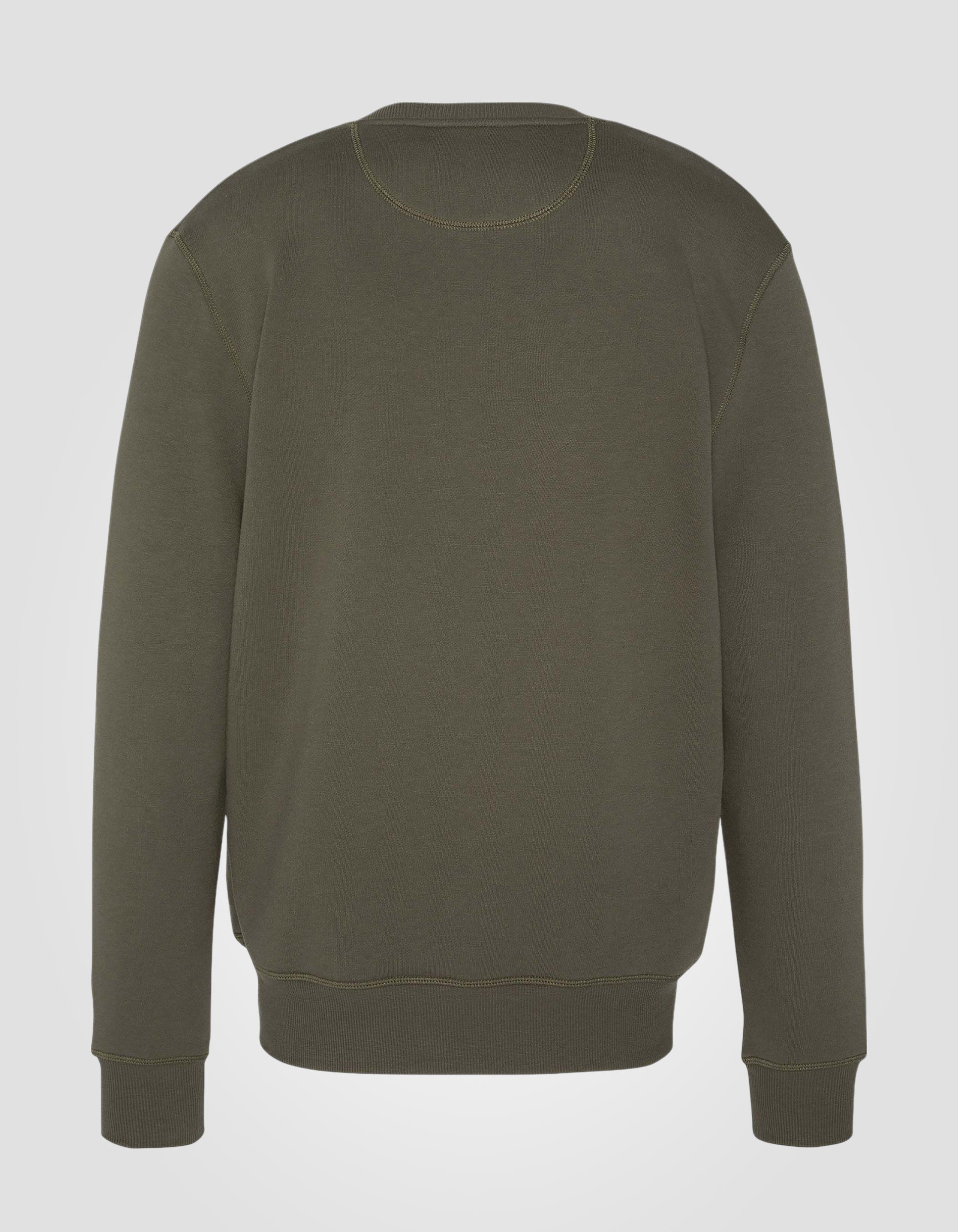 Crewneck sweatshirt in thick fleece-2