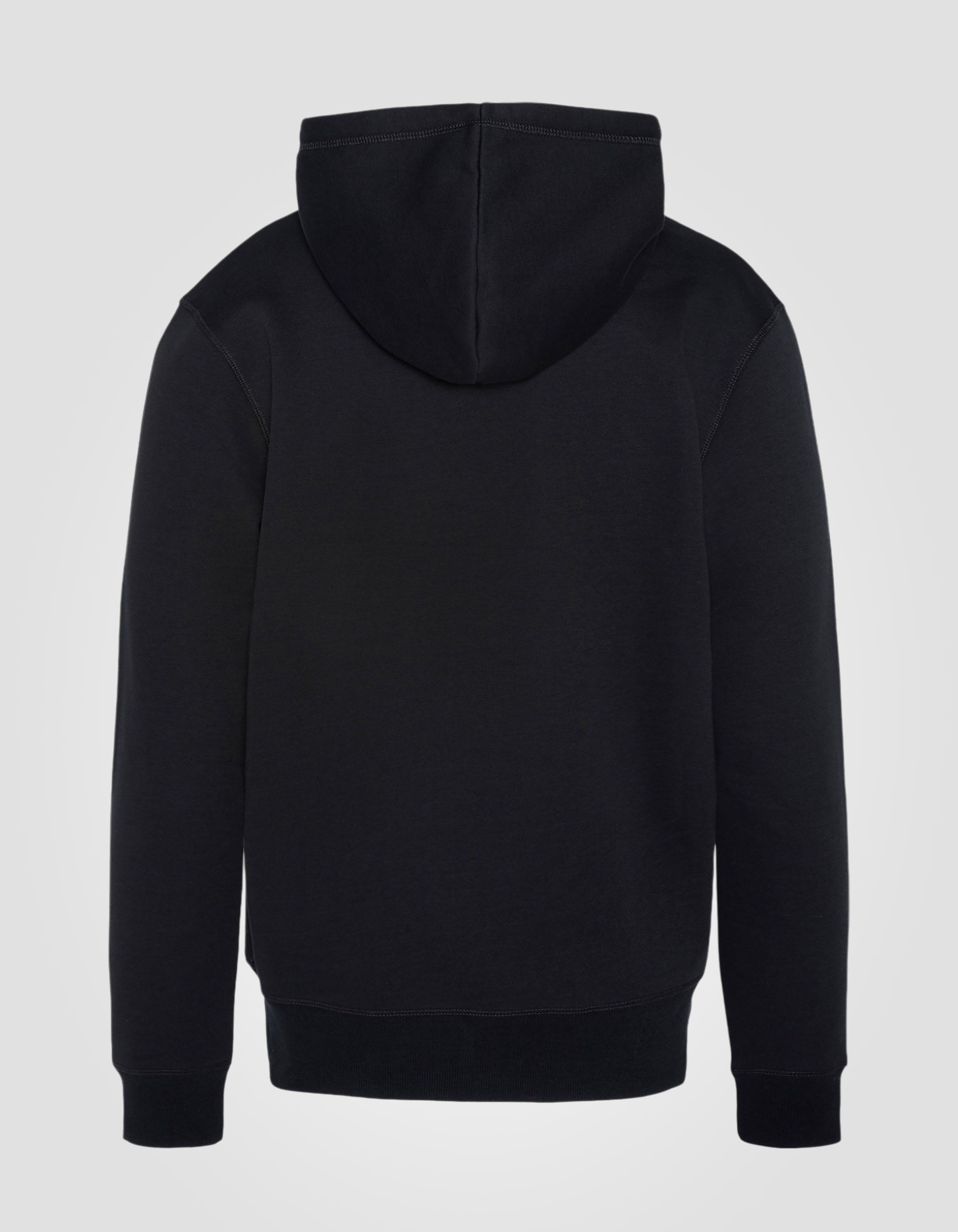 Pullover hoodie in thick fleece-2