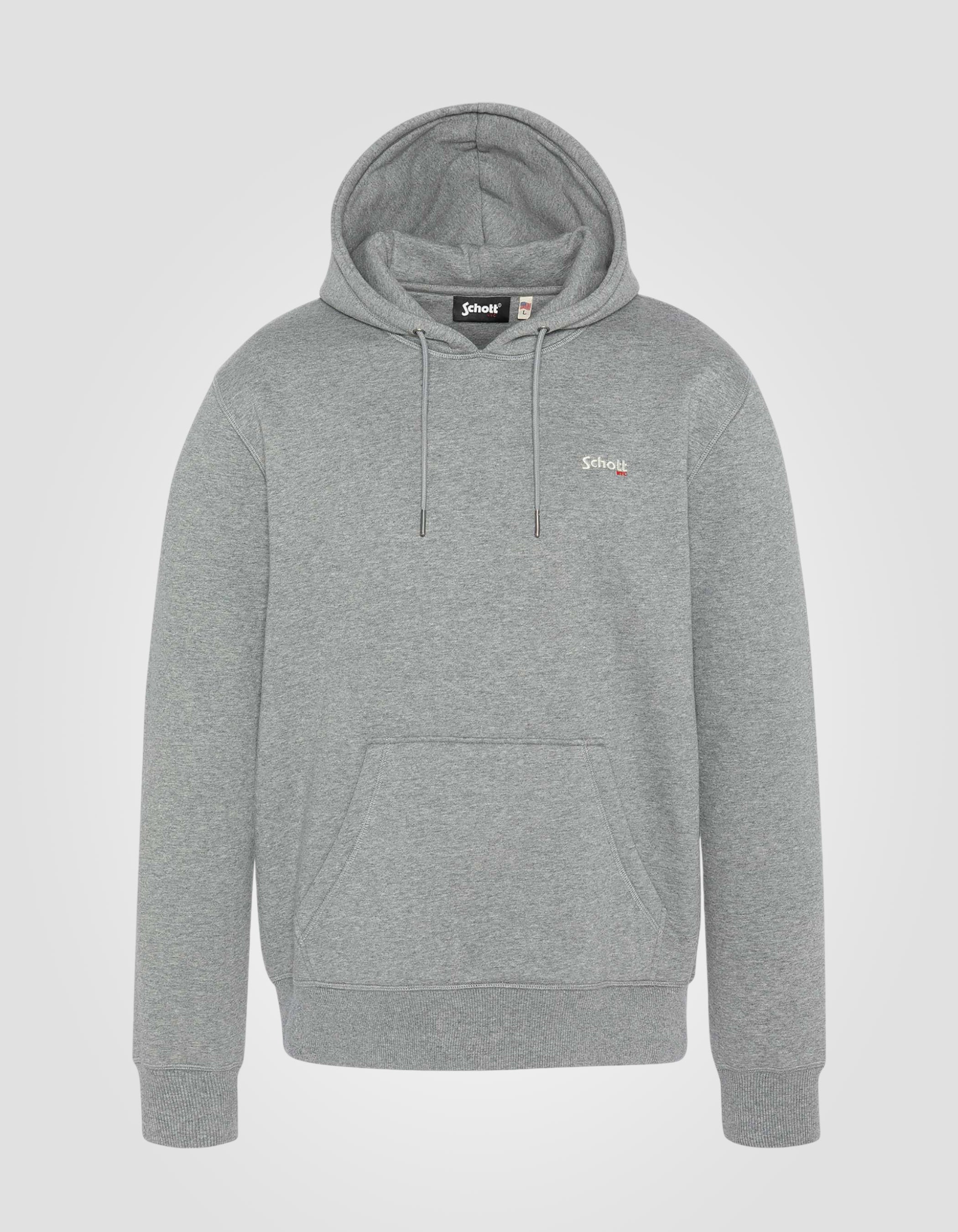 Pullover hoodie in thick fleece-2