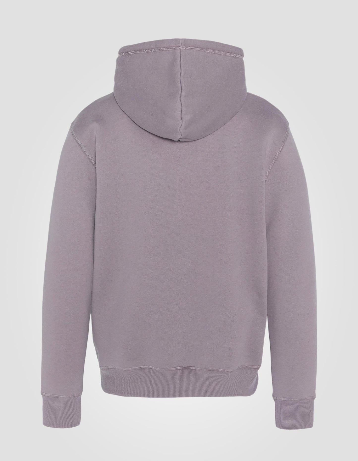 Pullover hoodie in thick fleece