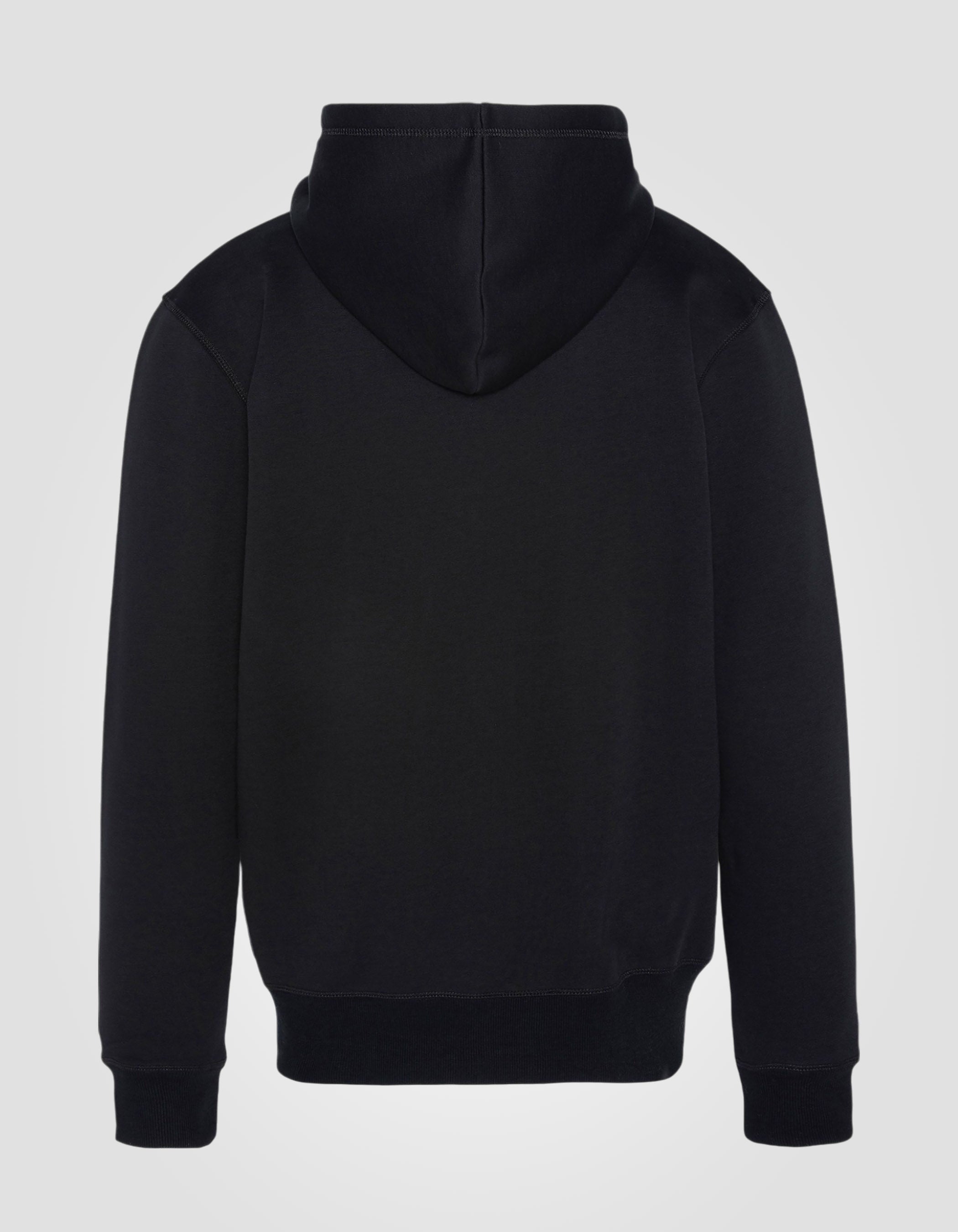 Zip hoodie in thick fleece-2