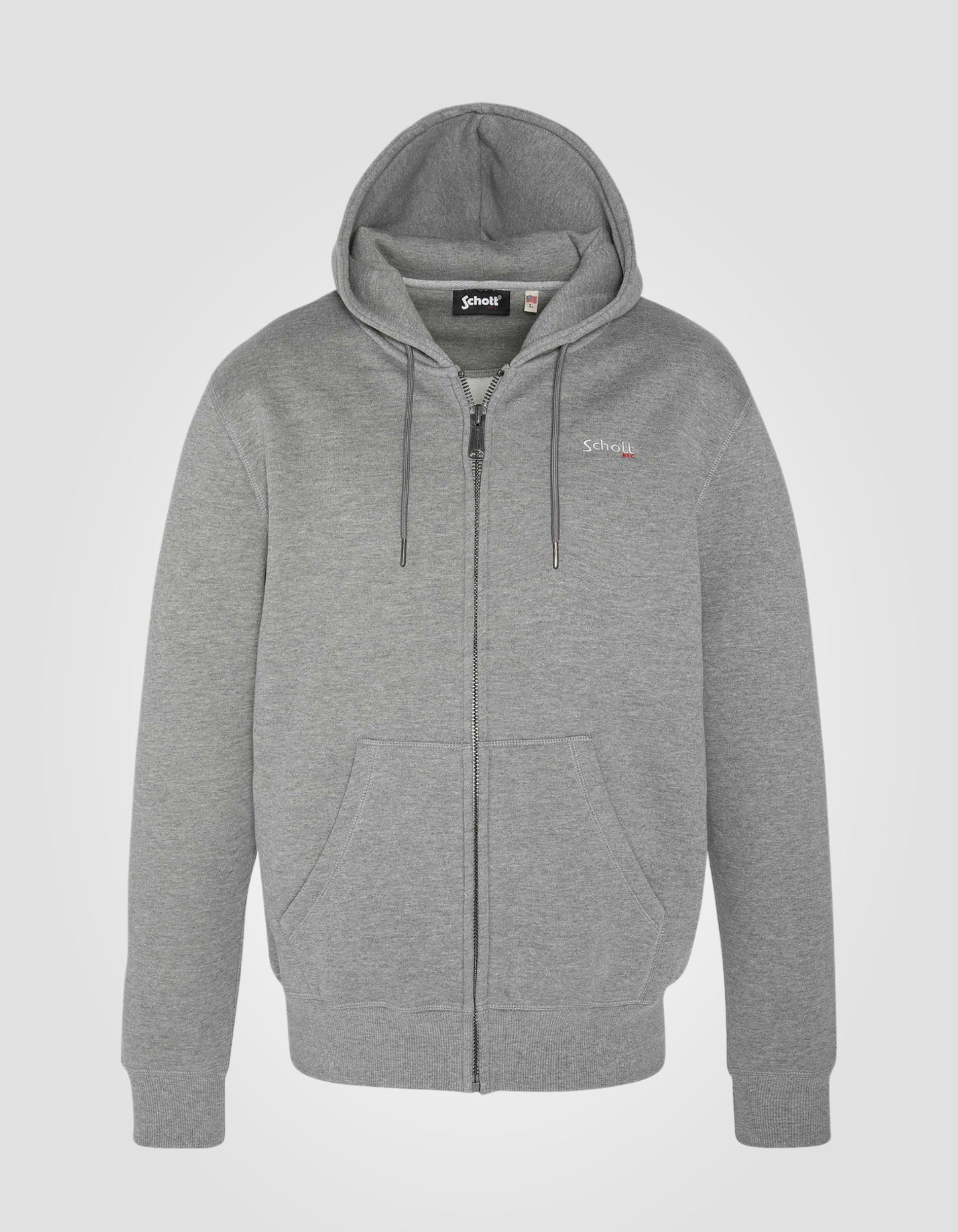 Sweatshirt zippé à capuche