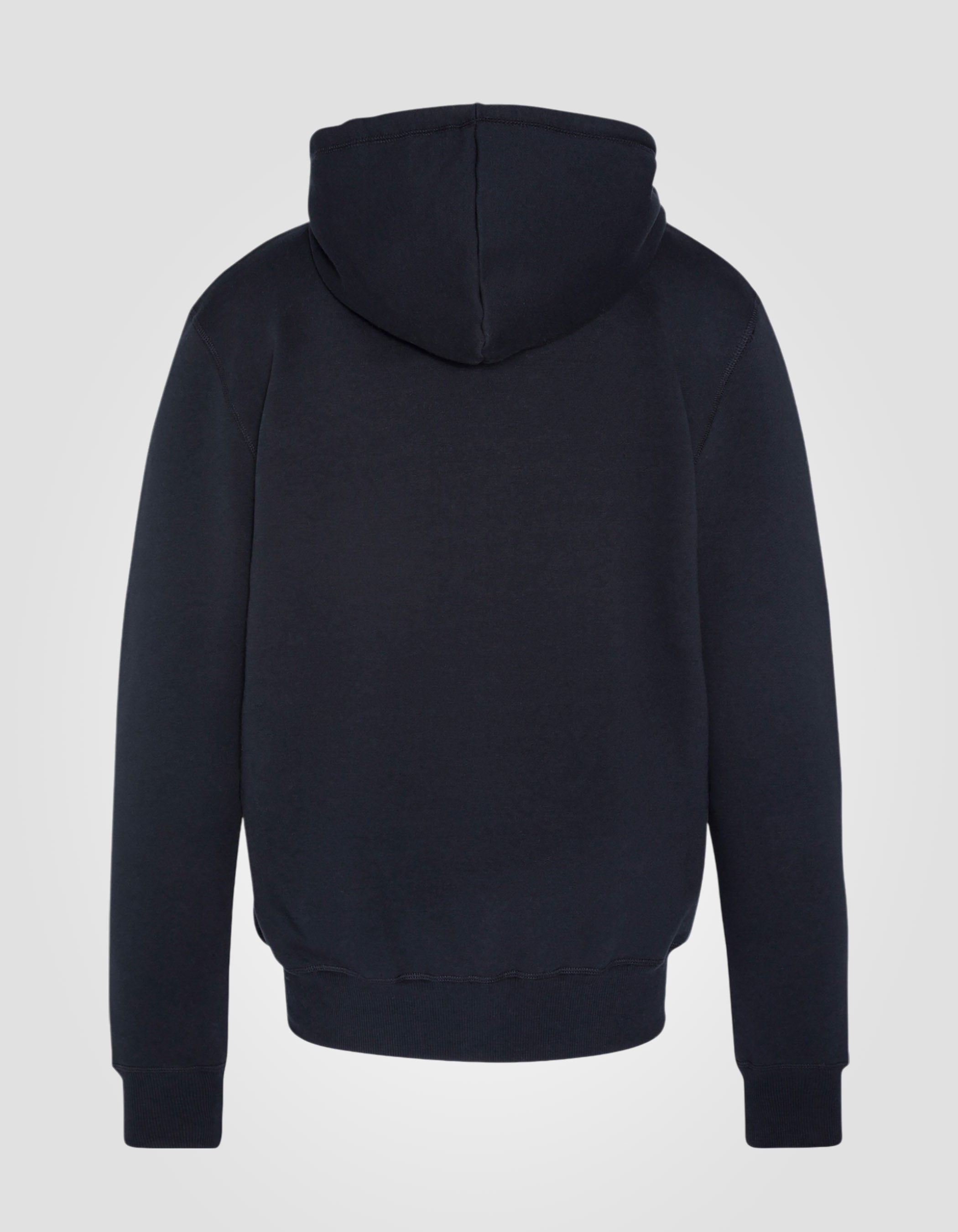 Zip hoodie in thick fleece-6