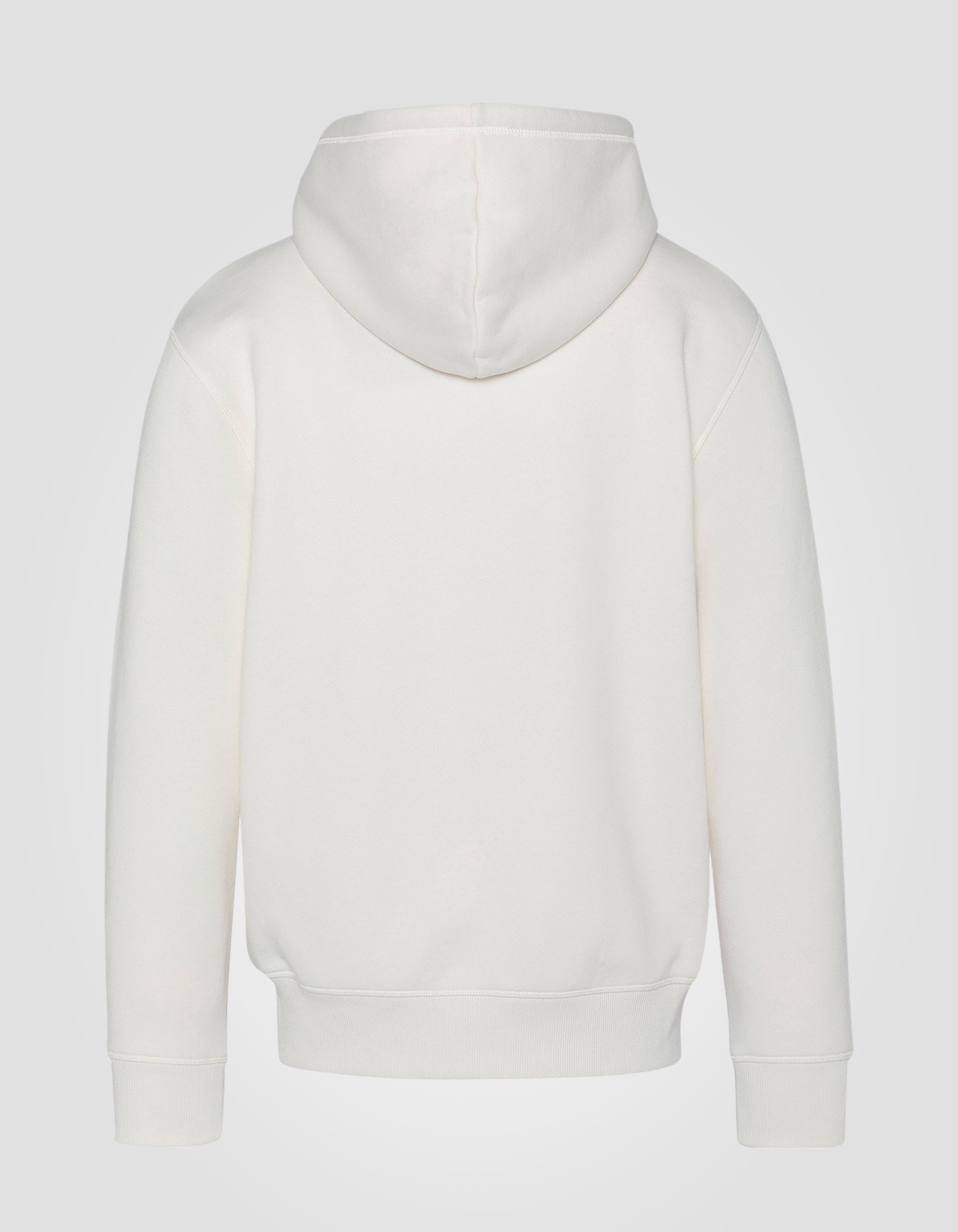 Zip hoodie in thick fleece-2