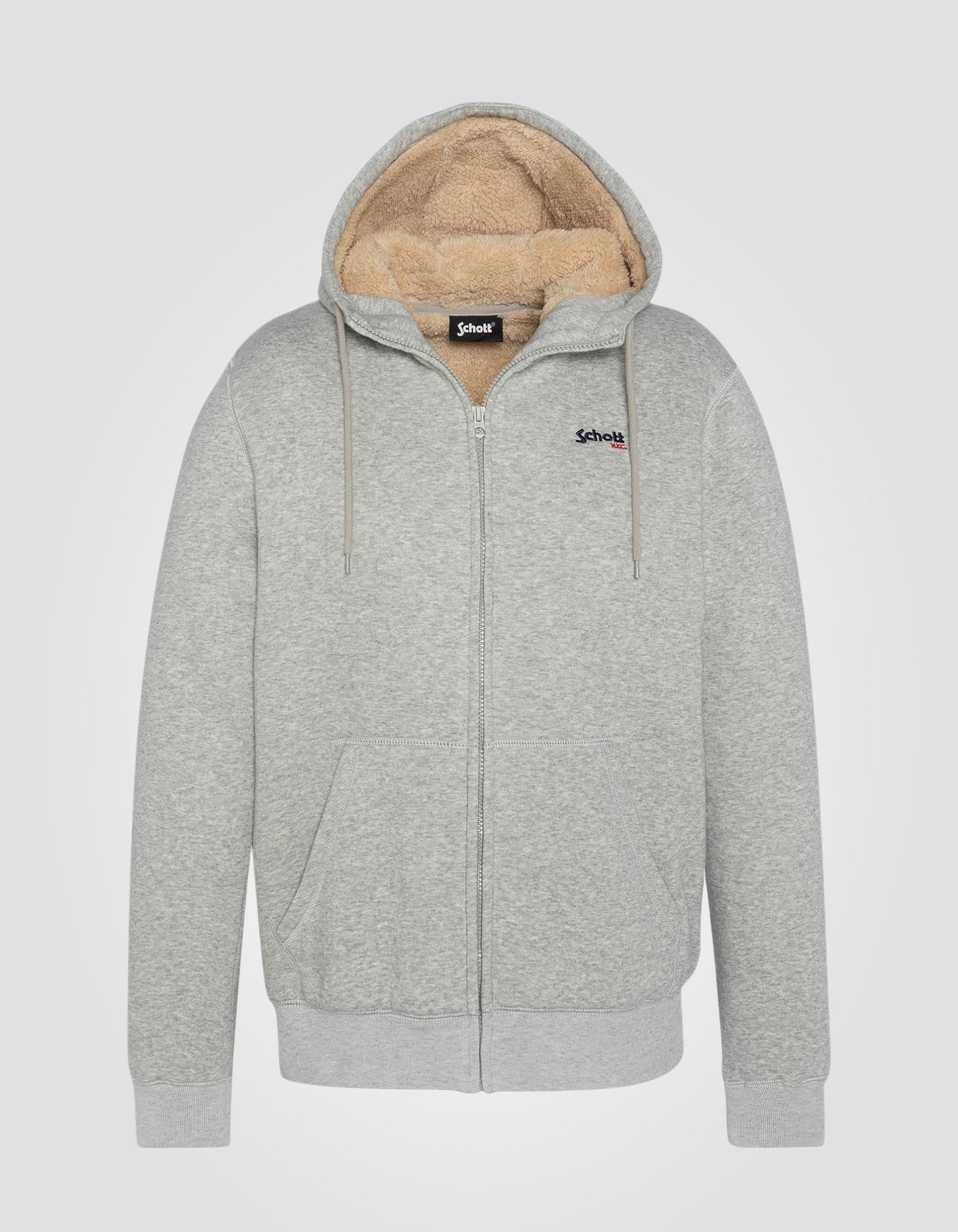 Sweatshirt zippé à capuche