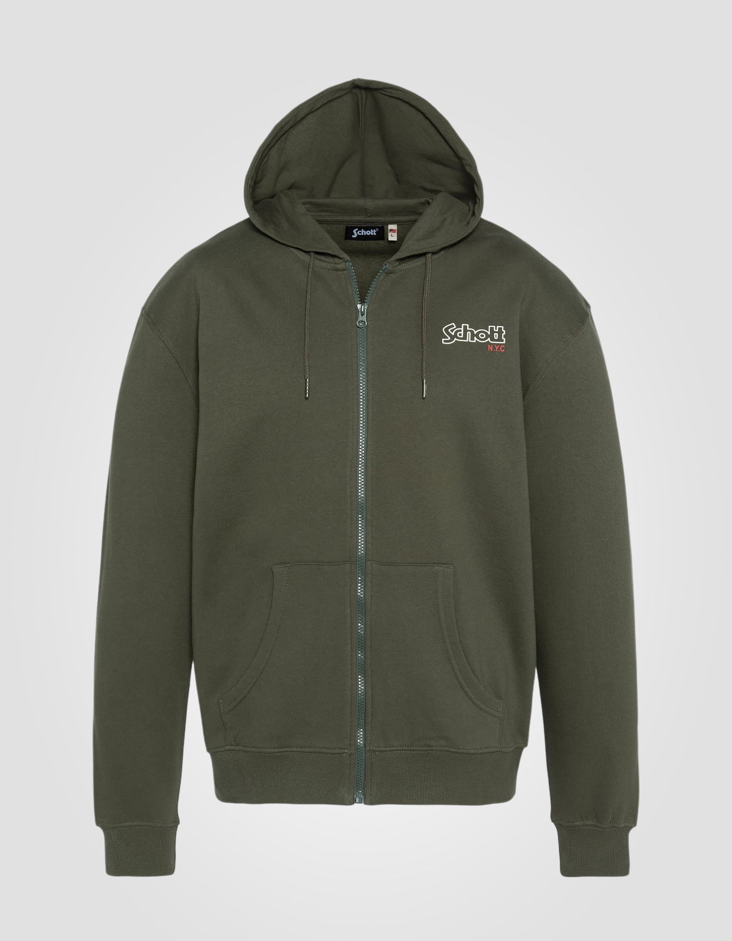 Sweatshirt à capuche zippé