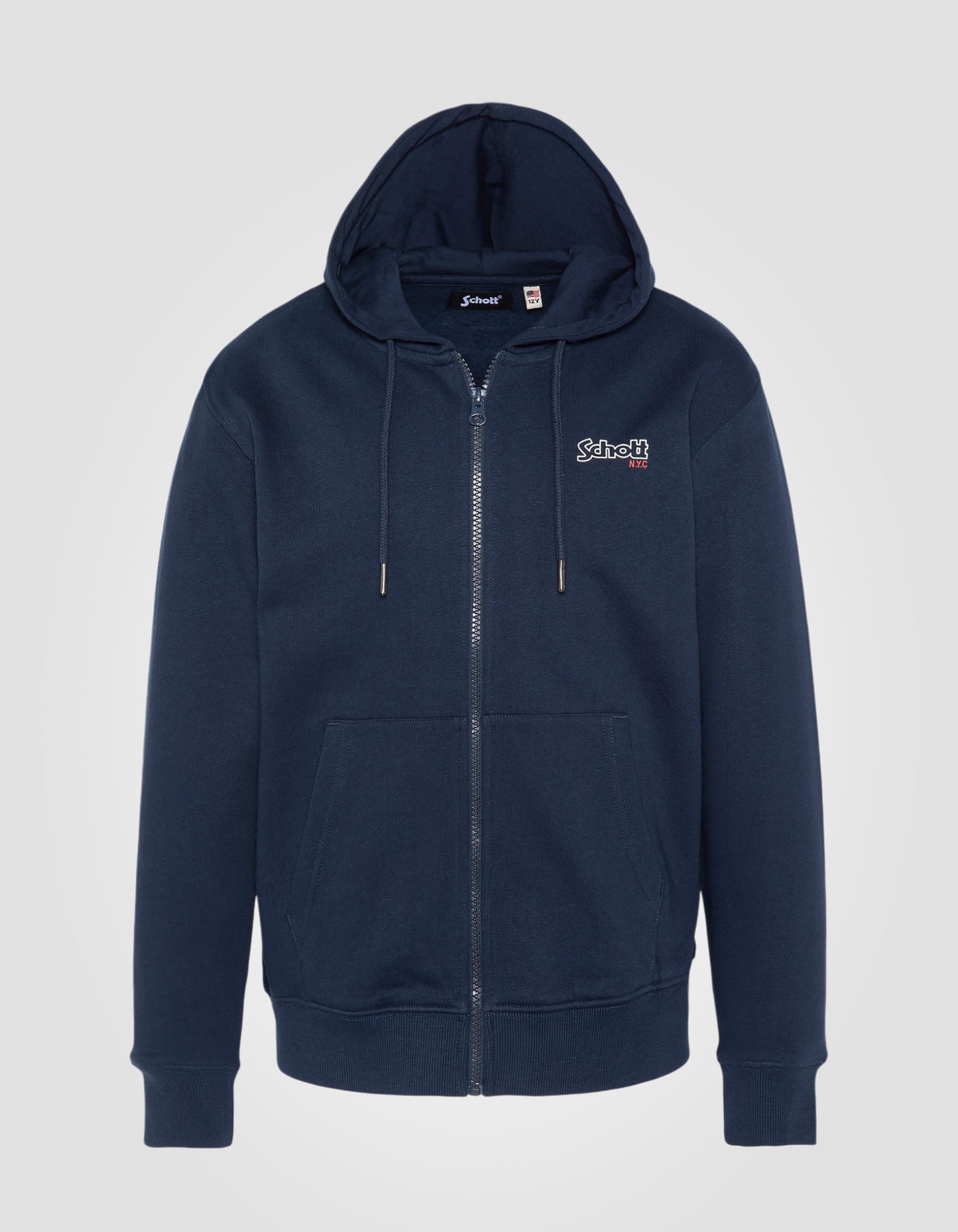 Sweatshirt zippé à capuche