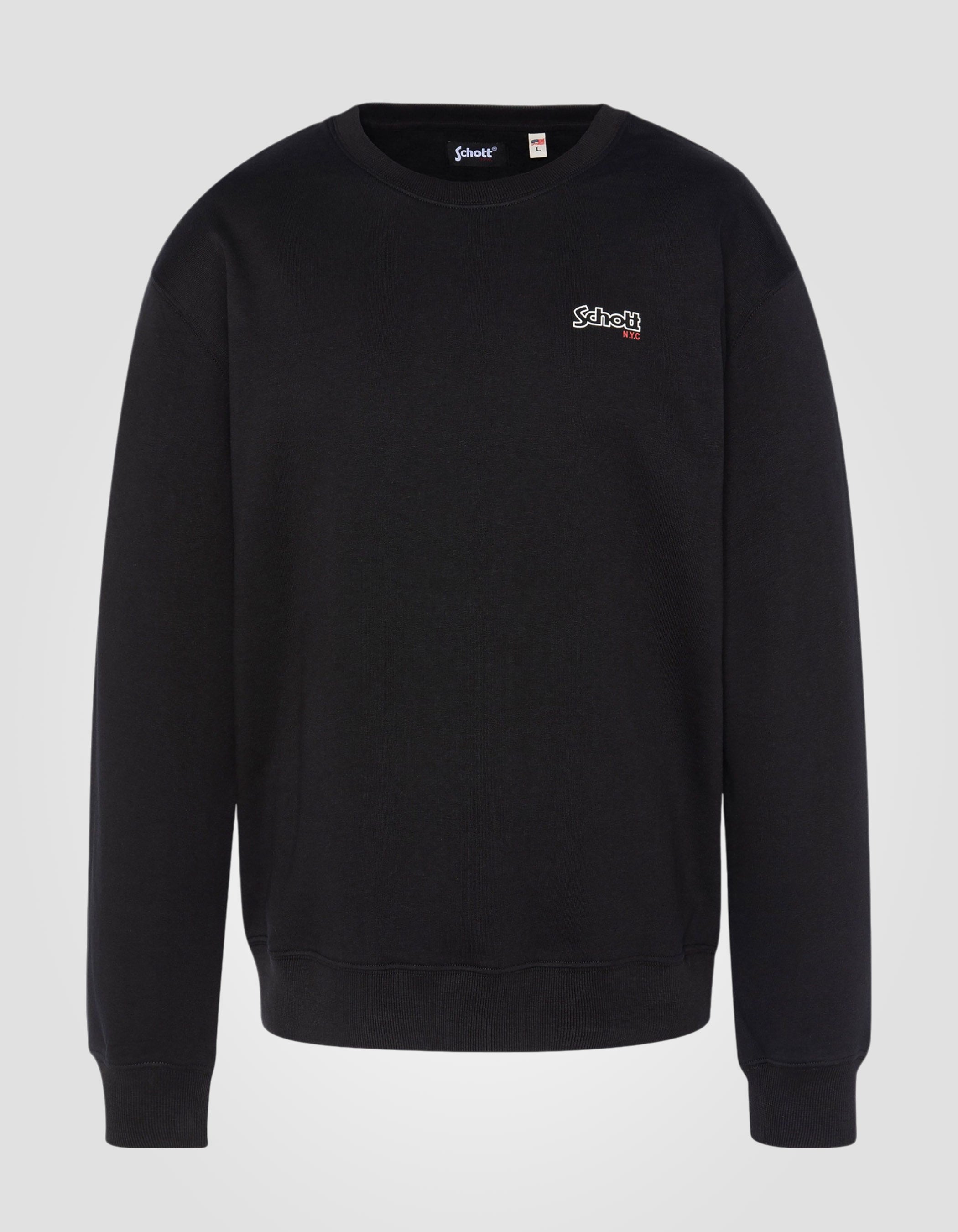 Crewneck printed sweatshirt-1