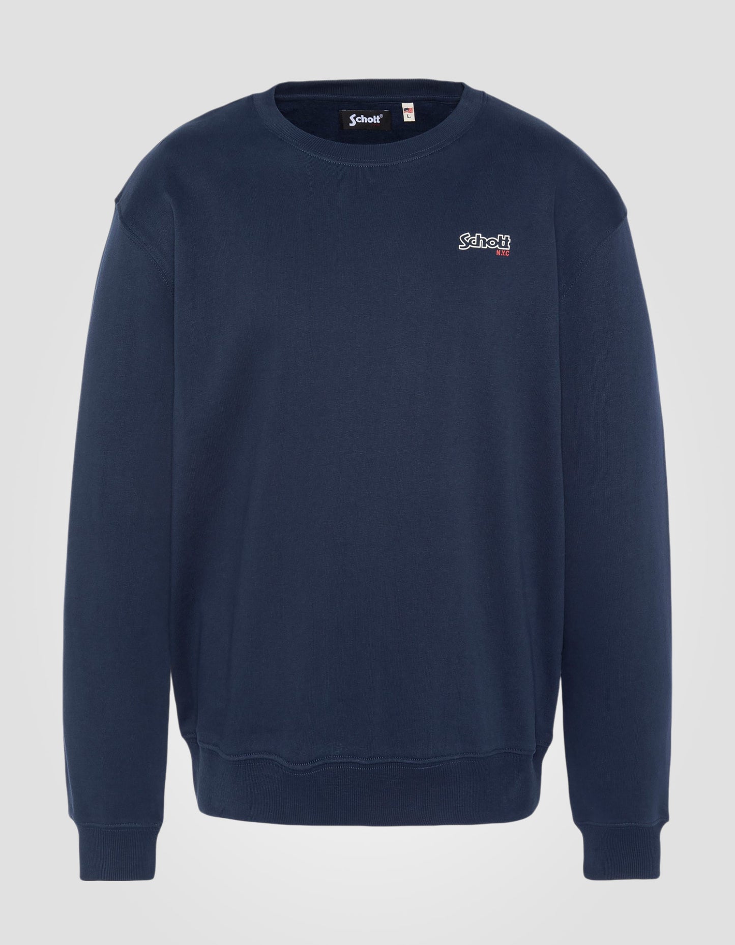 Crewneck printed sweatshirt