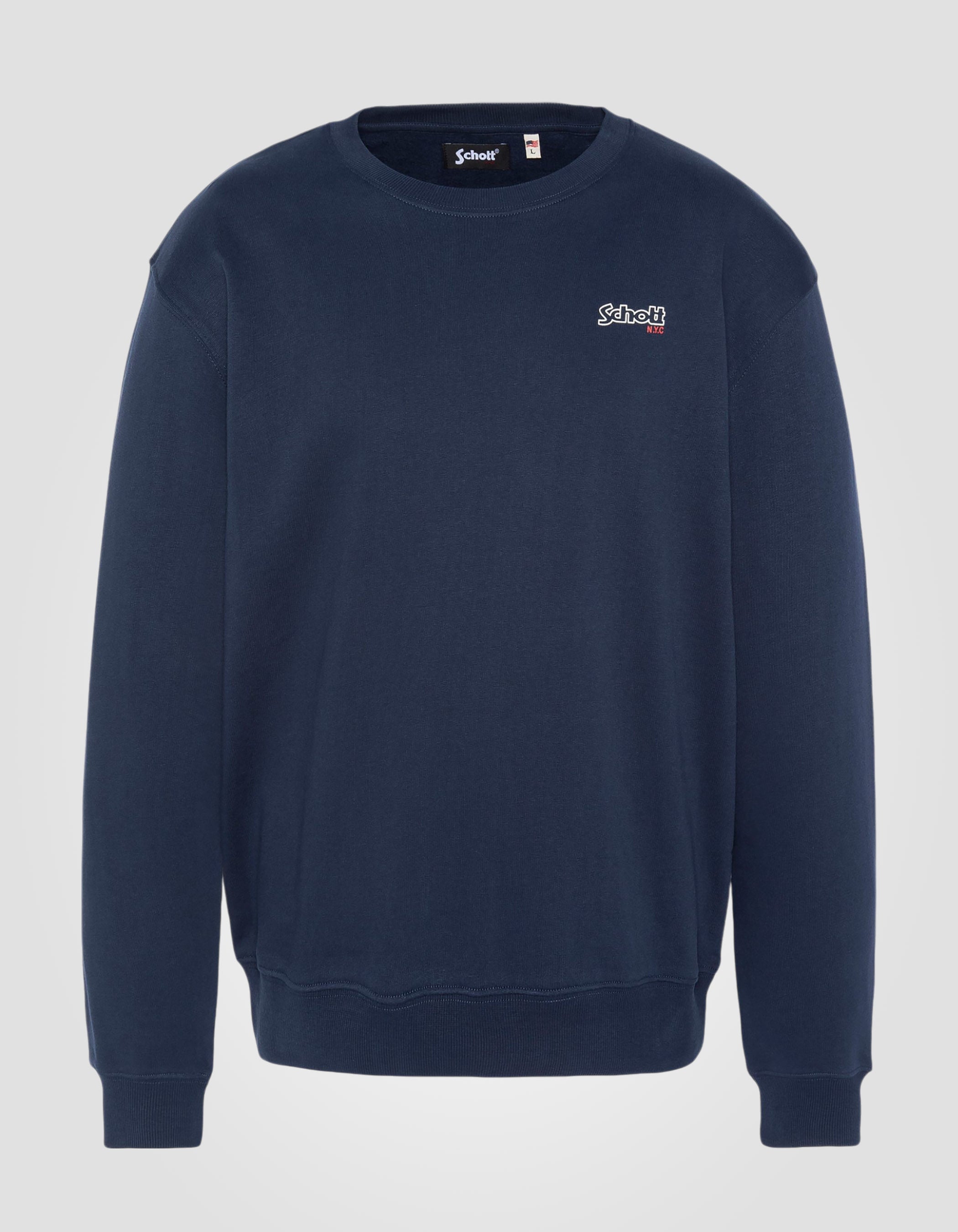 Crewneck printed sweatshirt-1