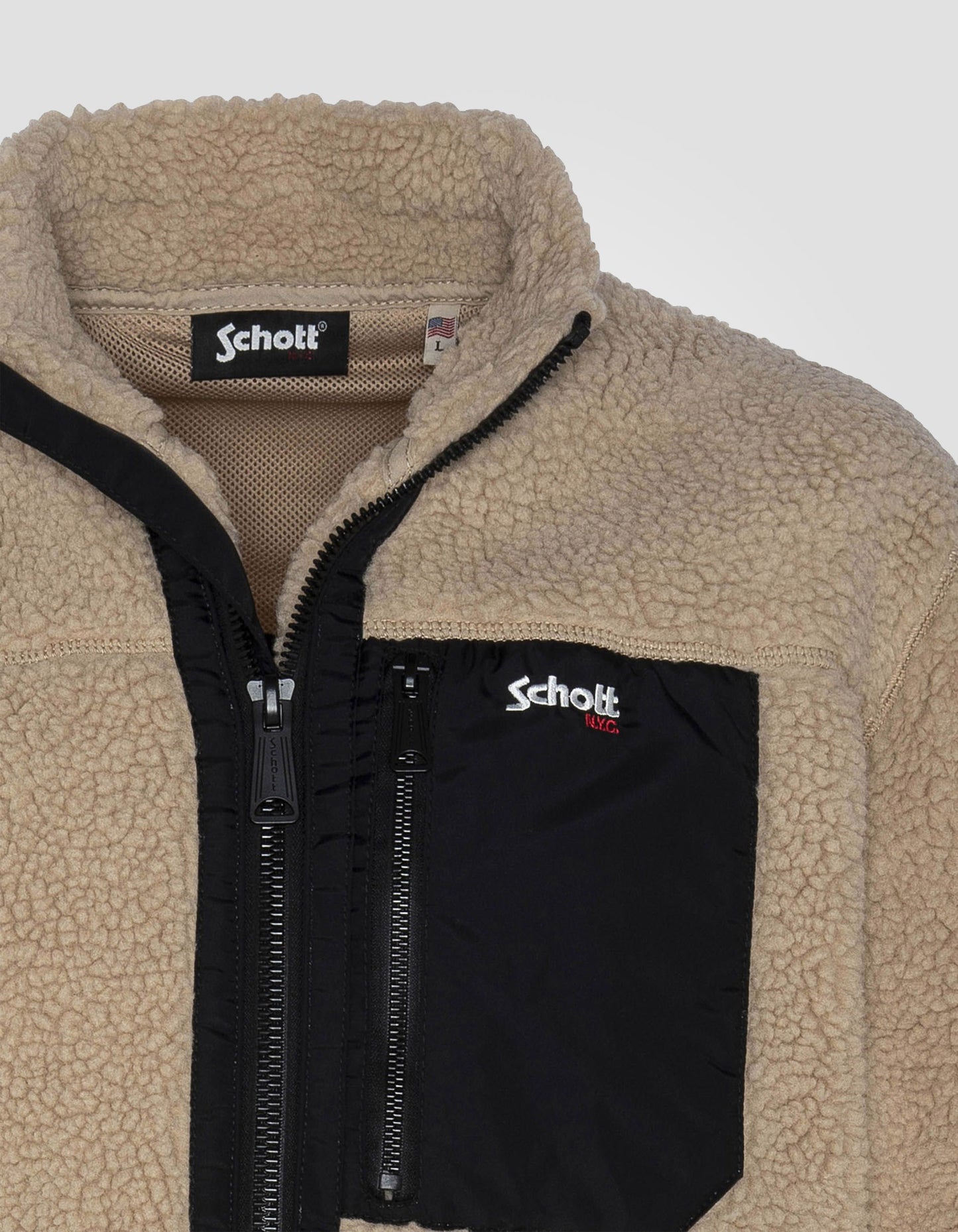 Blouson en sherpa