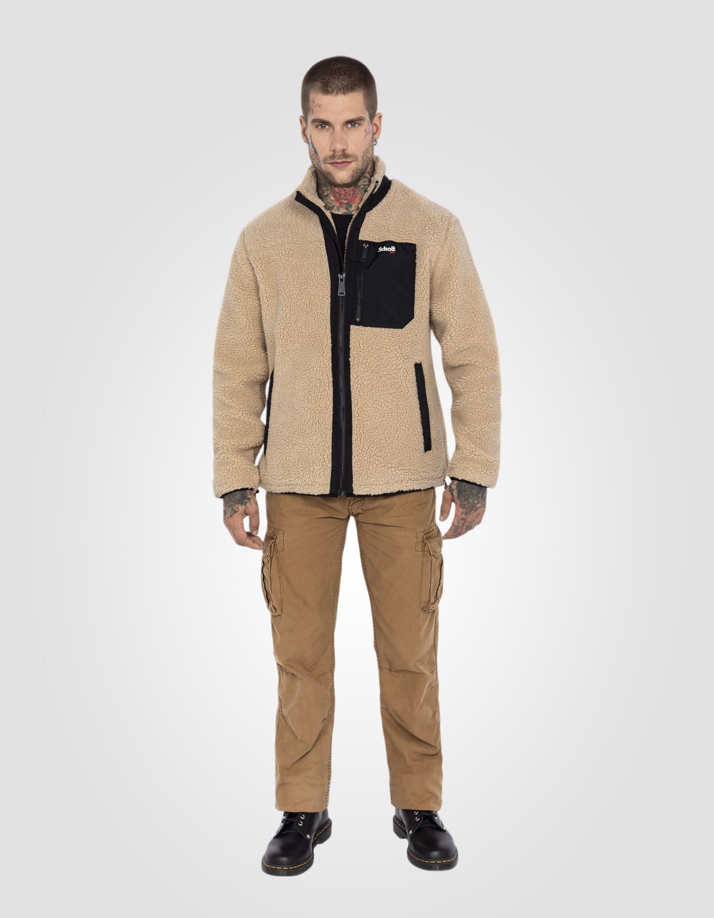 Blouson en sherpa