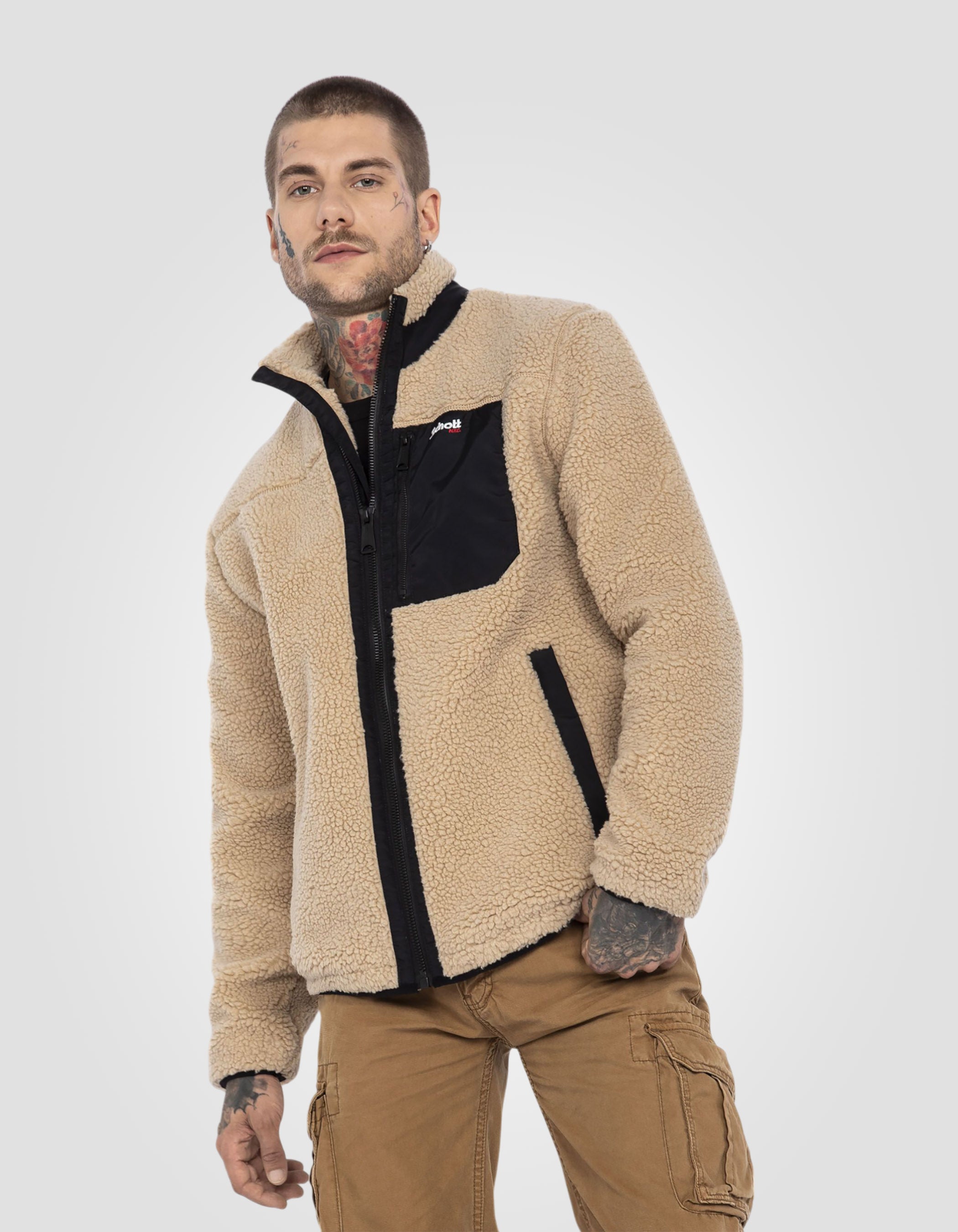 Sherpa zip jacket-3