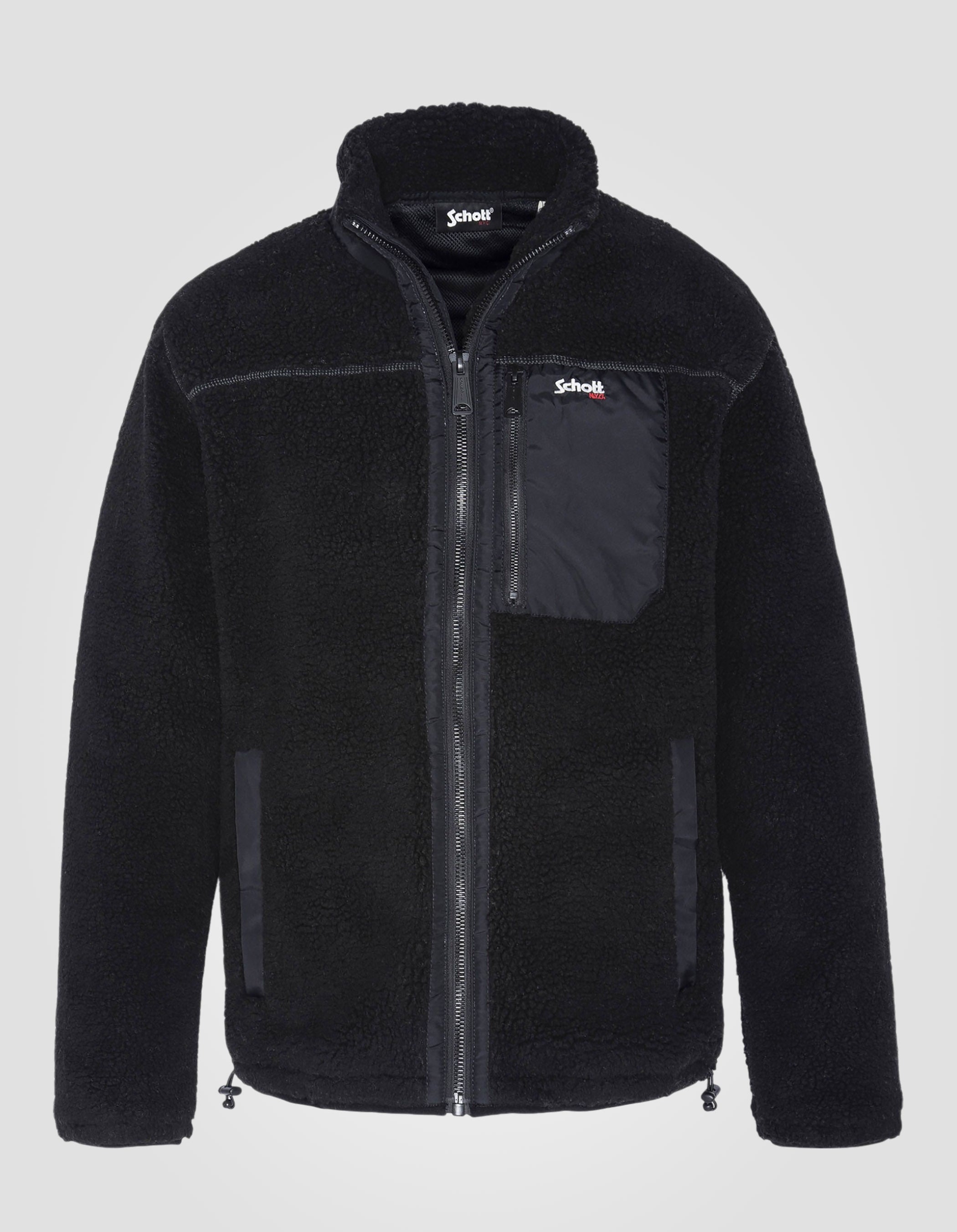 Sherpa zip jacket-1