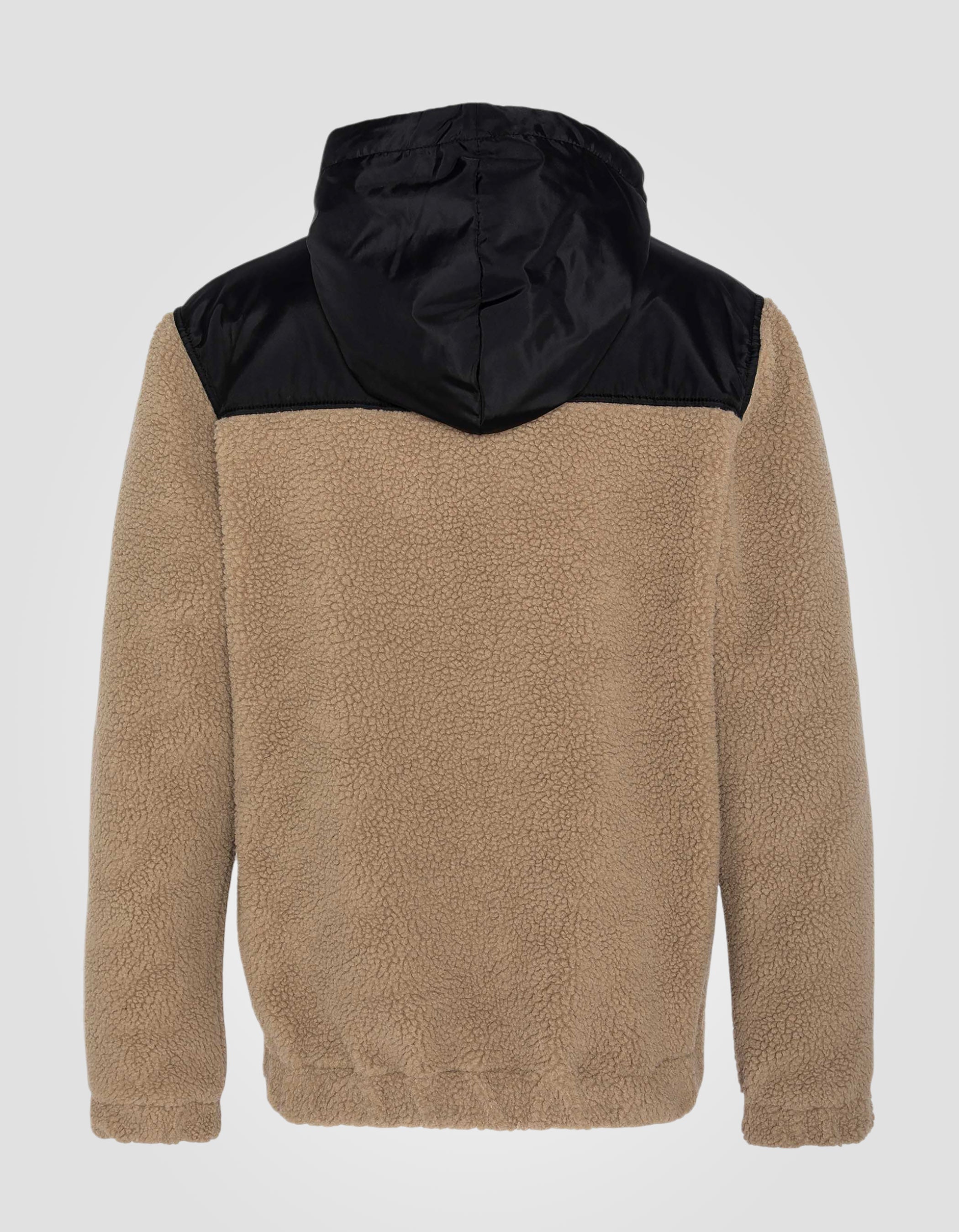 Sherpa zip hoodie-2