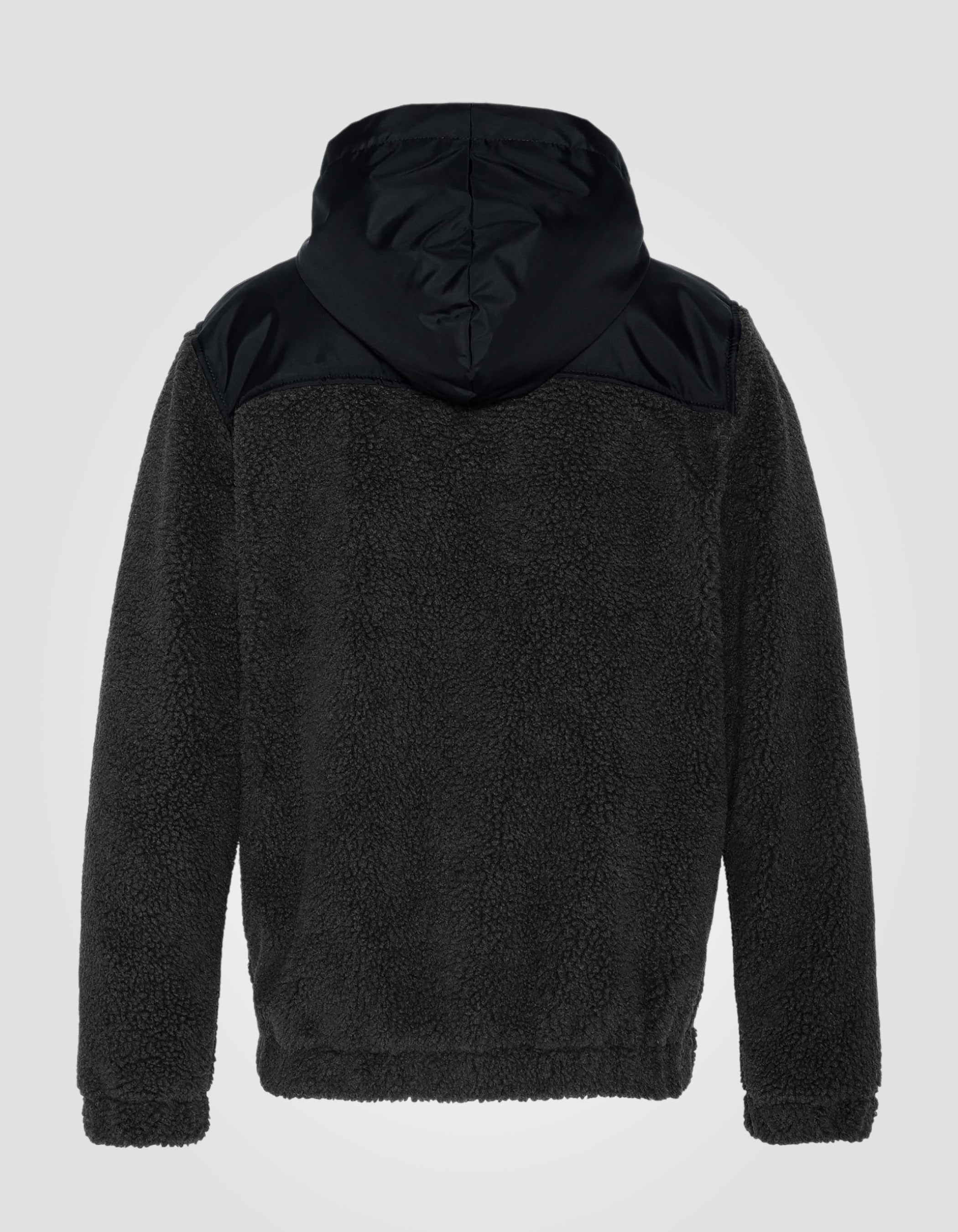 Sherpa zip hoodie-2