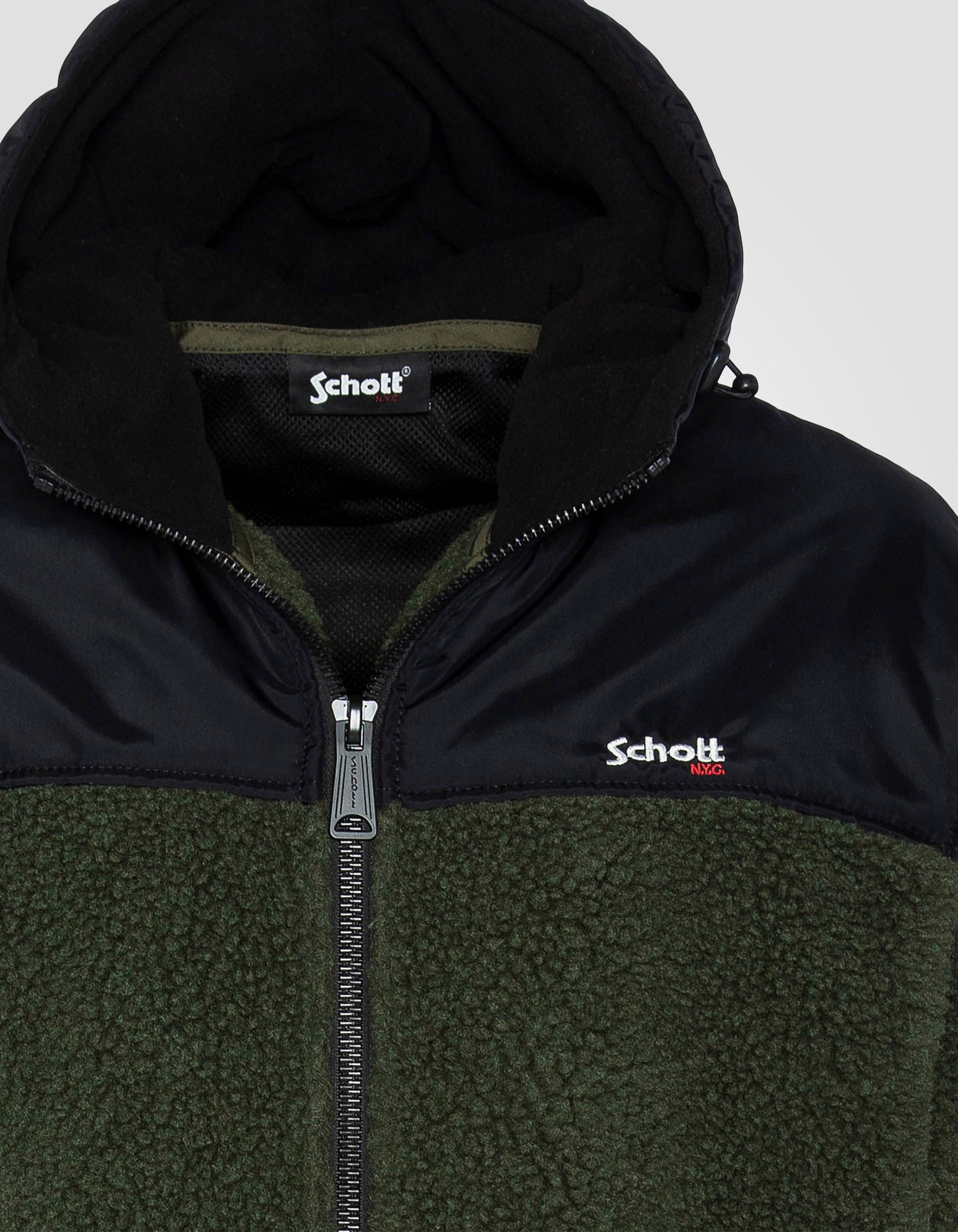 Sherpa zip hoodie-6