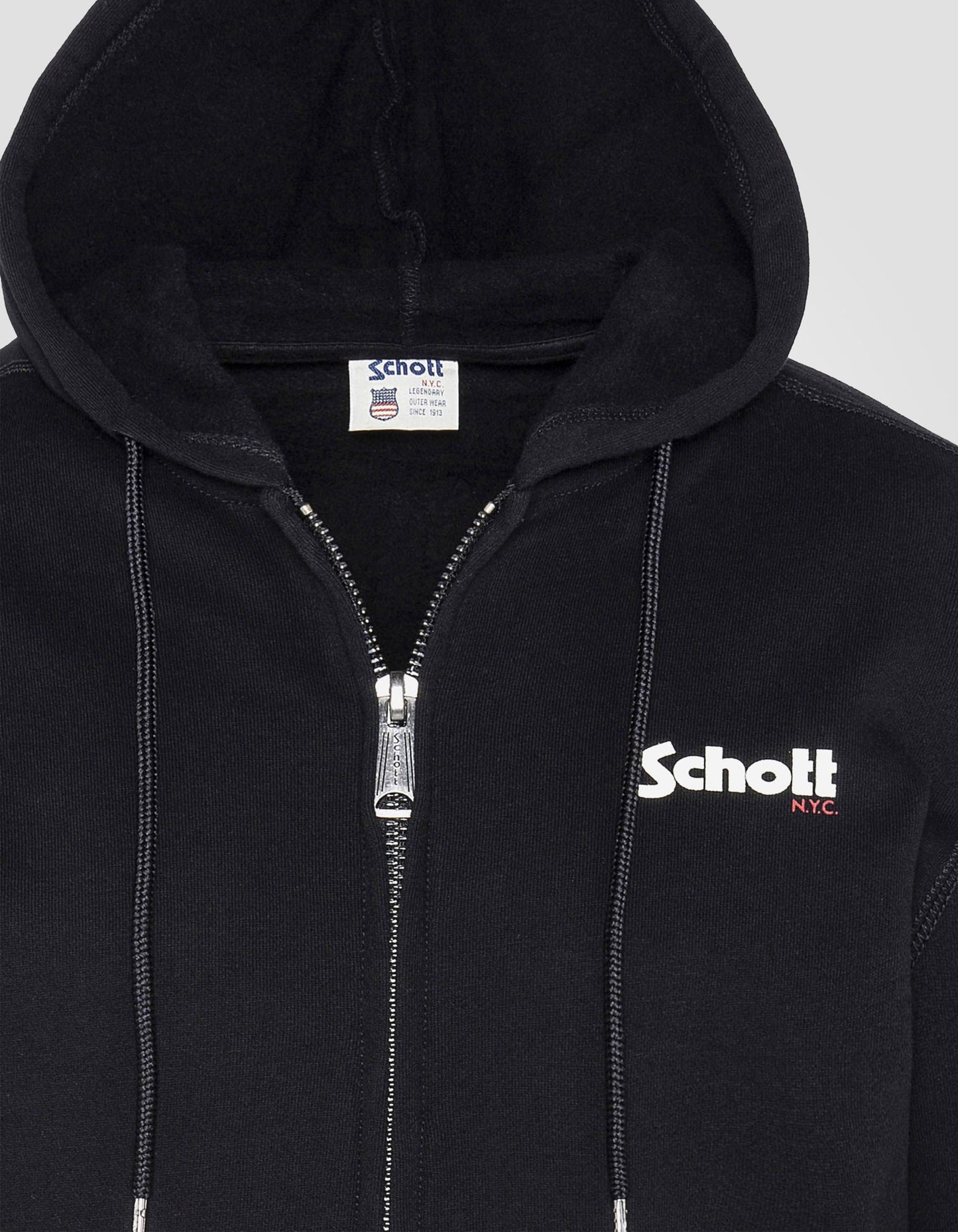 Sweatshirt zippé à capuche