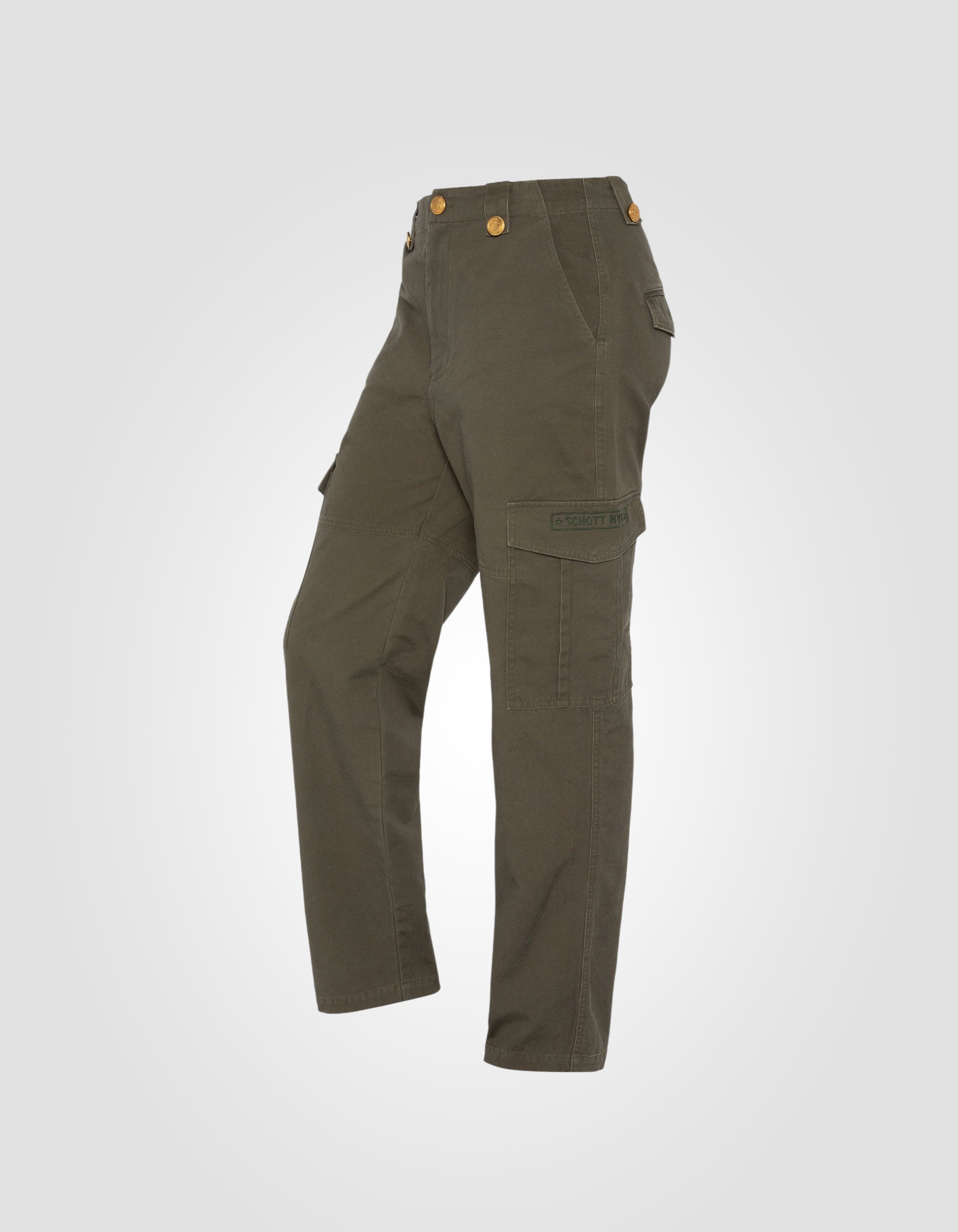 Multi-pocket military pants-6