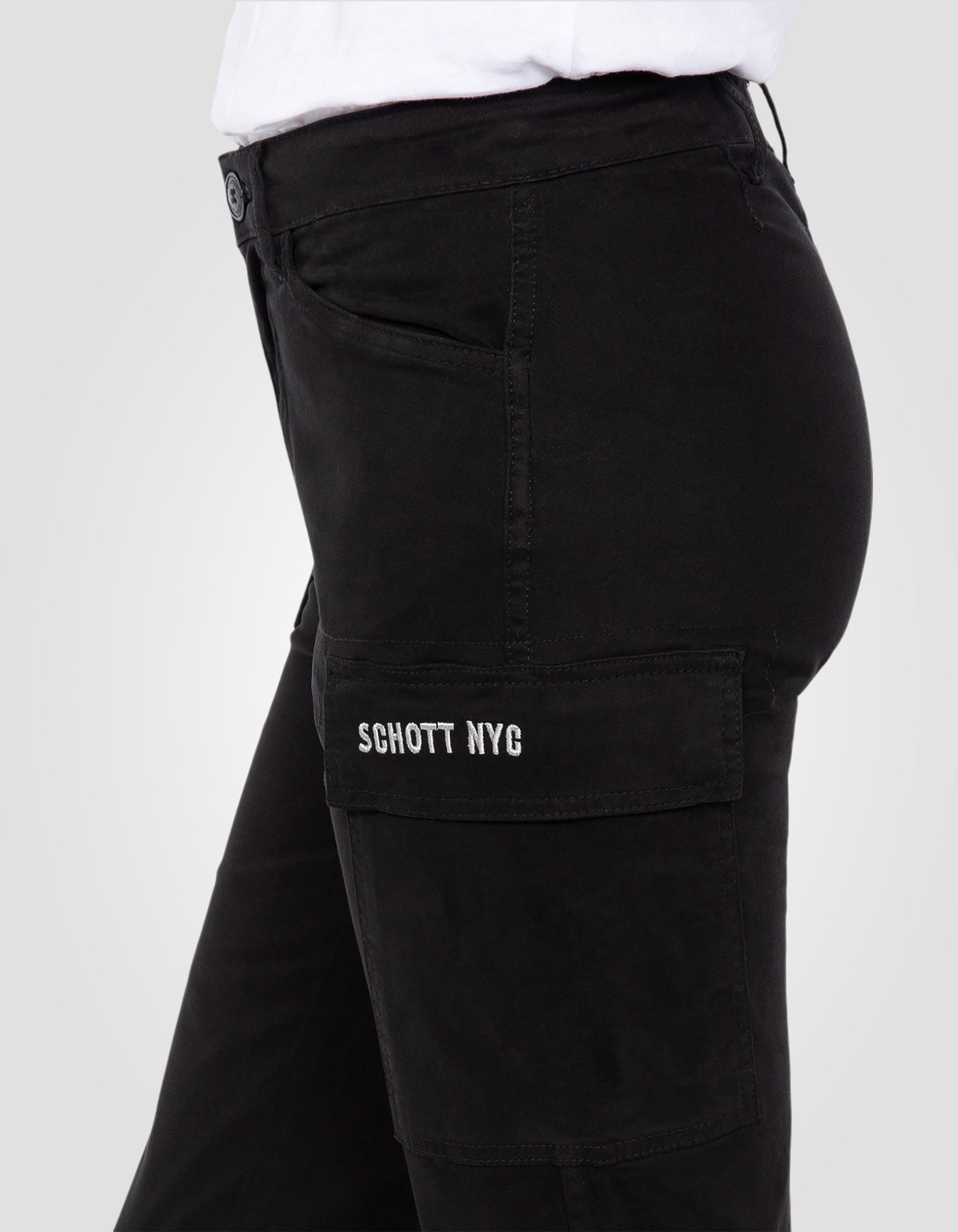 Slim cargo pants-3