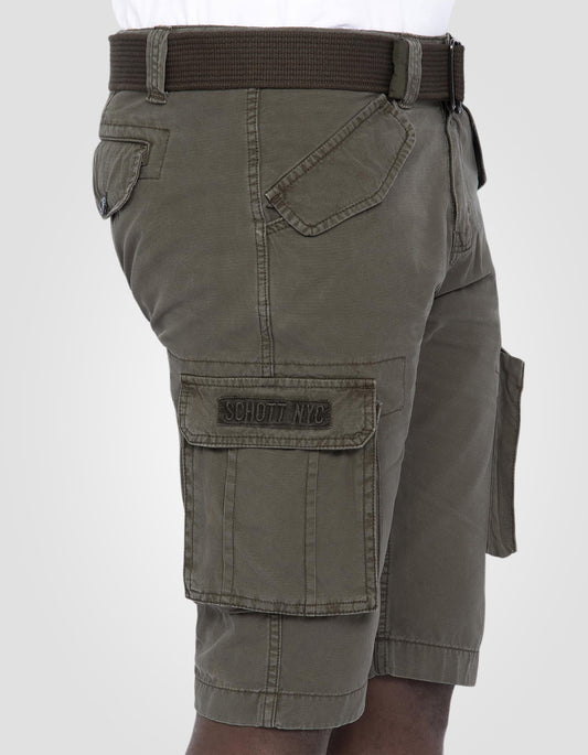 Multi-pocket cargo shorts