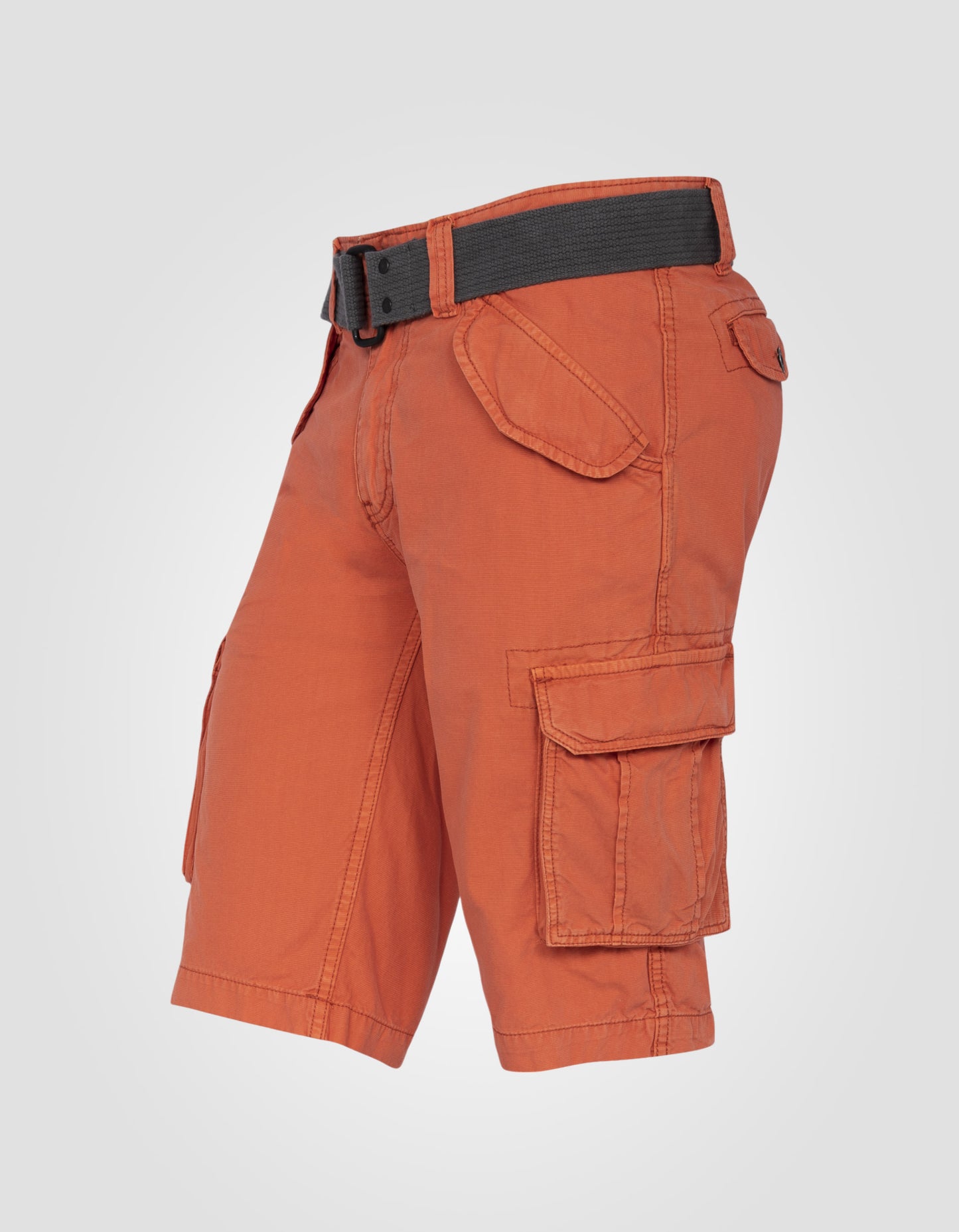 Multi-pocket cargo shorts