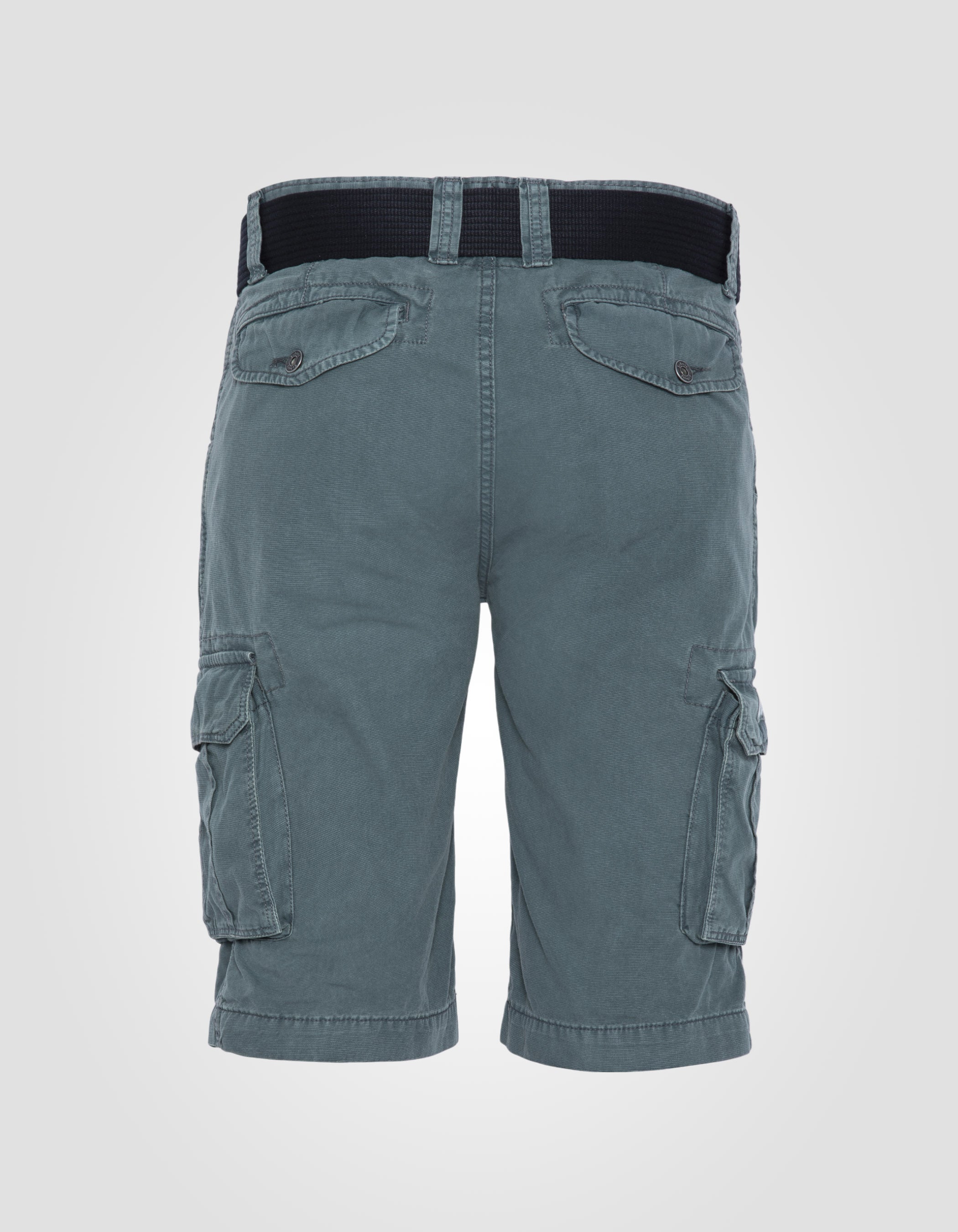 Multi-pocket cargo shorts-2