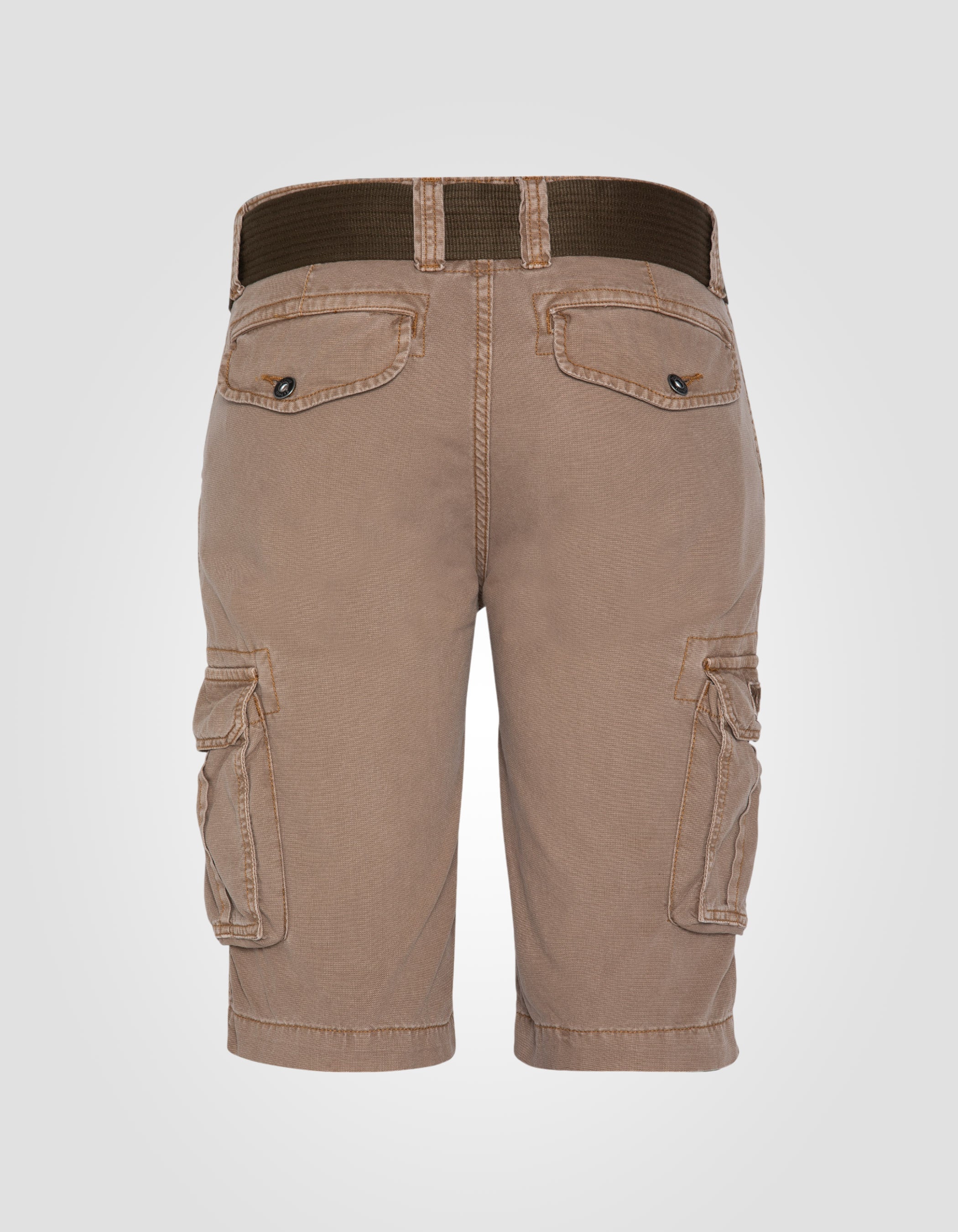 Multi-pocket cargo shorts-2