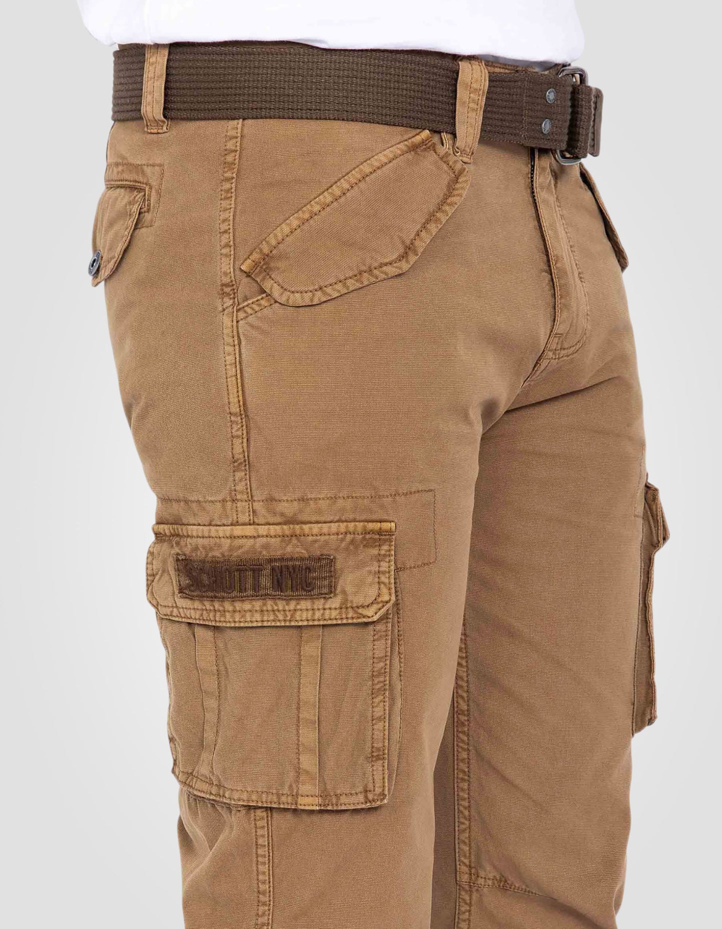 Pantalon cargo multipoches