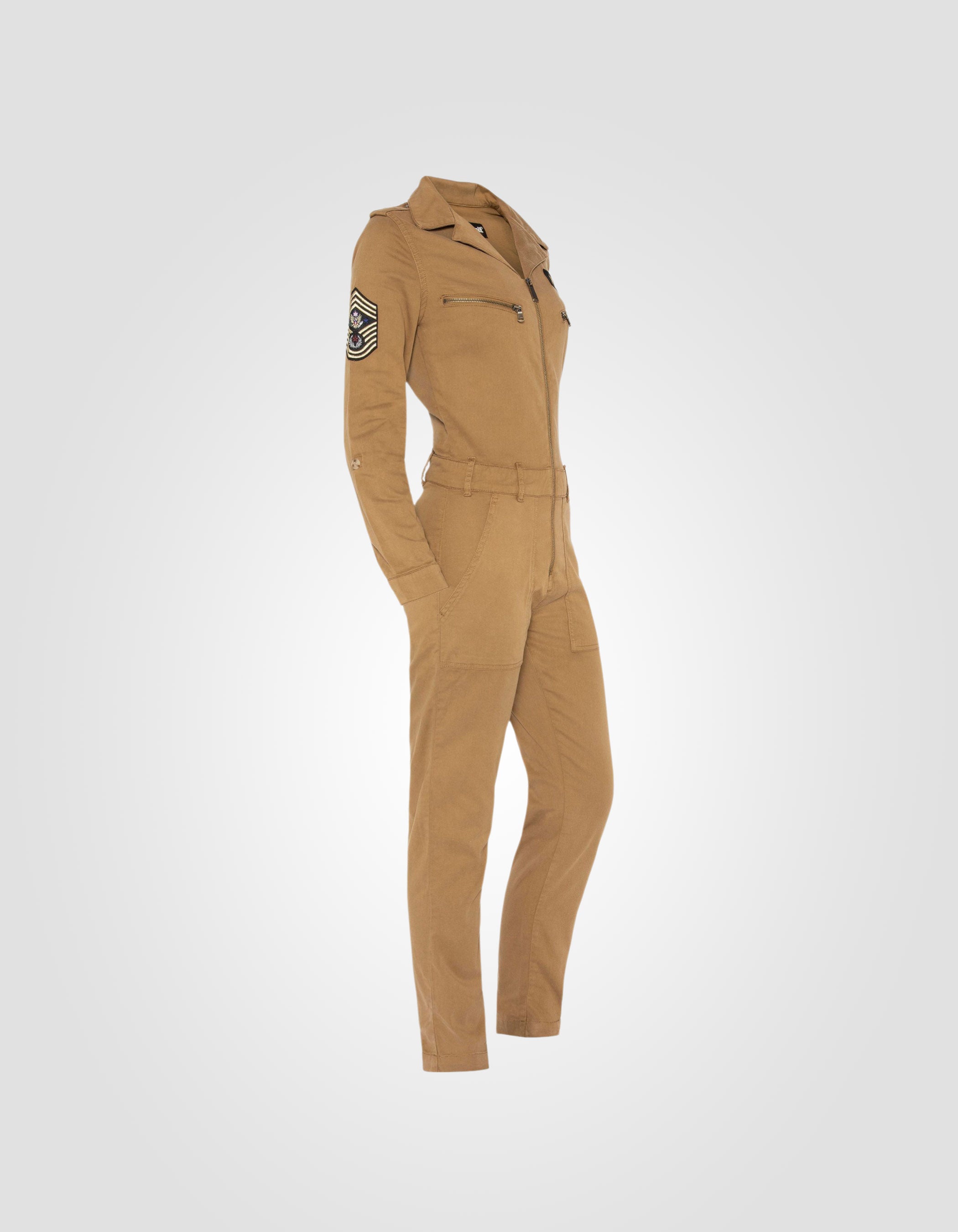 Patched jumpsuit-4