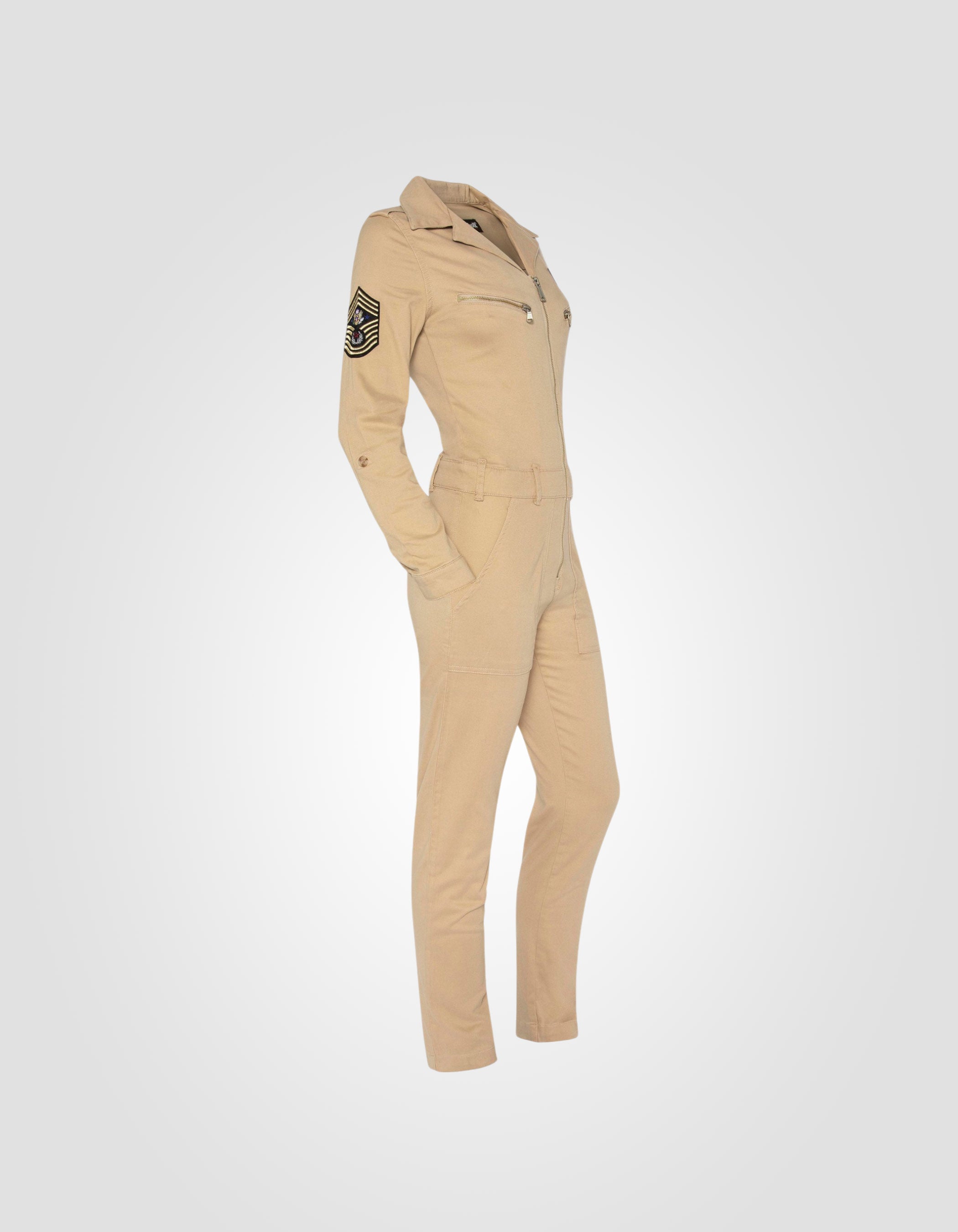 Patched jumpsuit-4