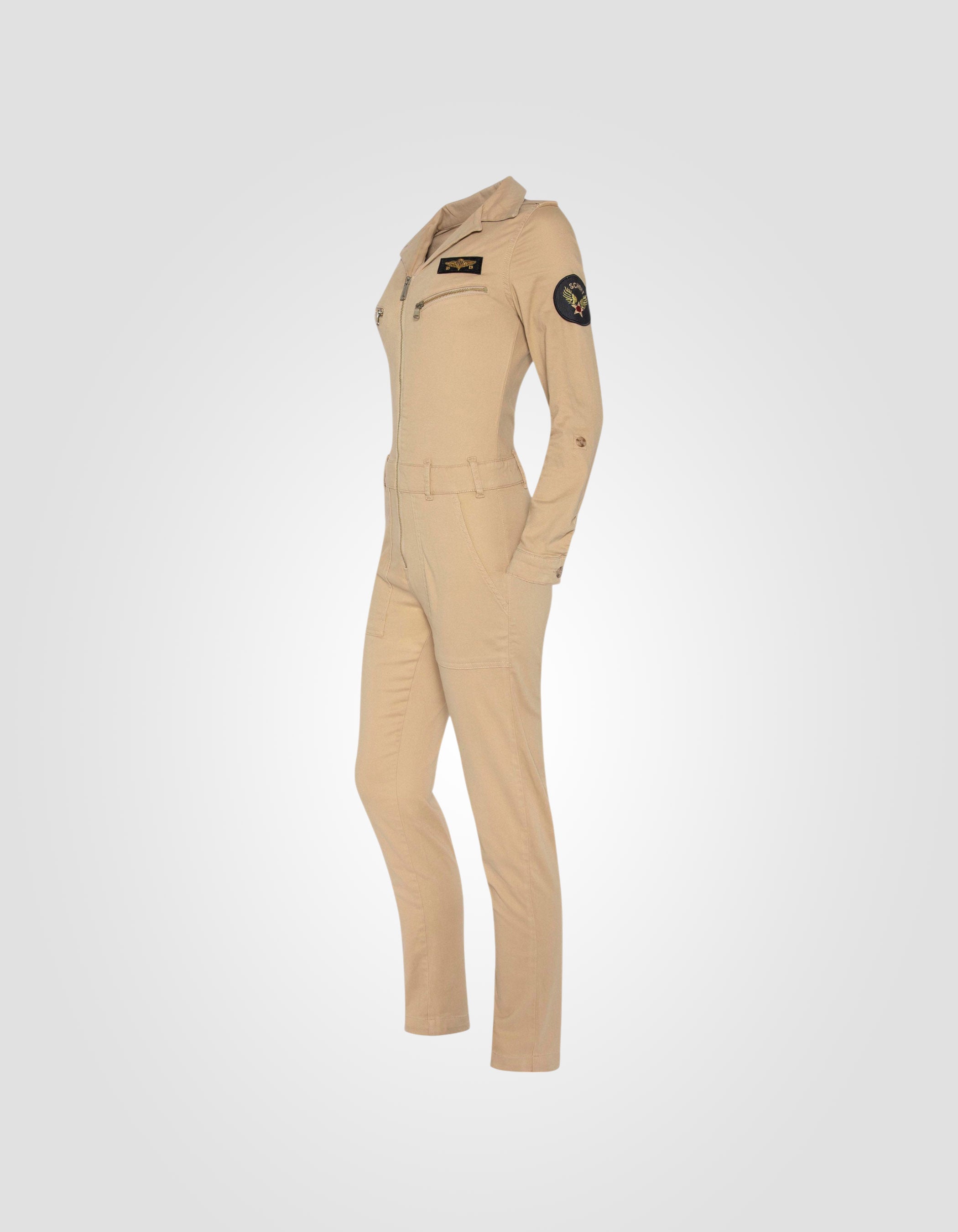 Patched jumpsuit-5