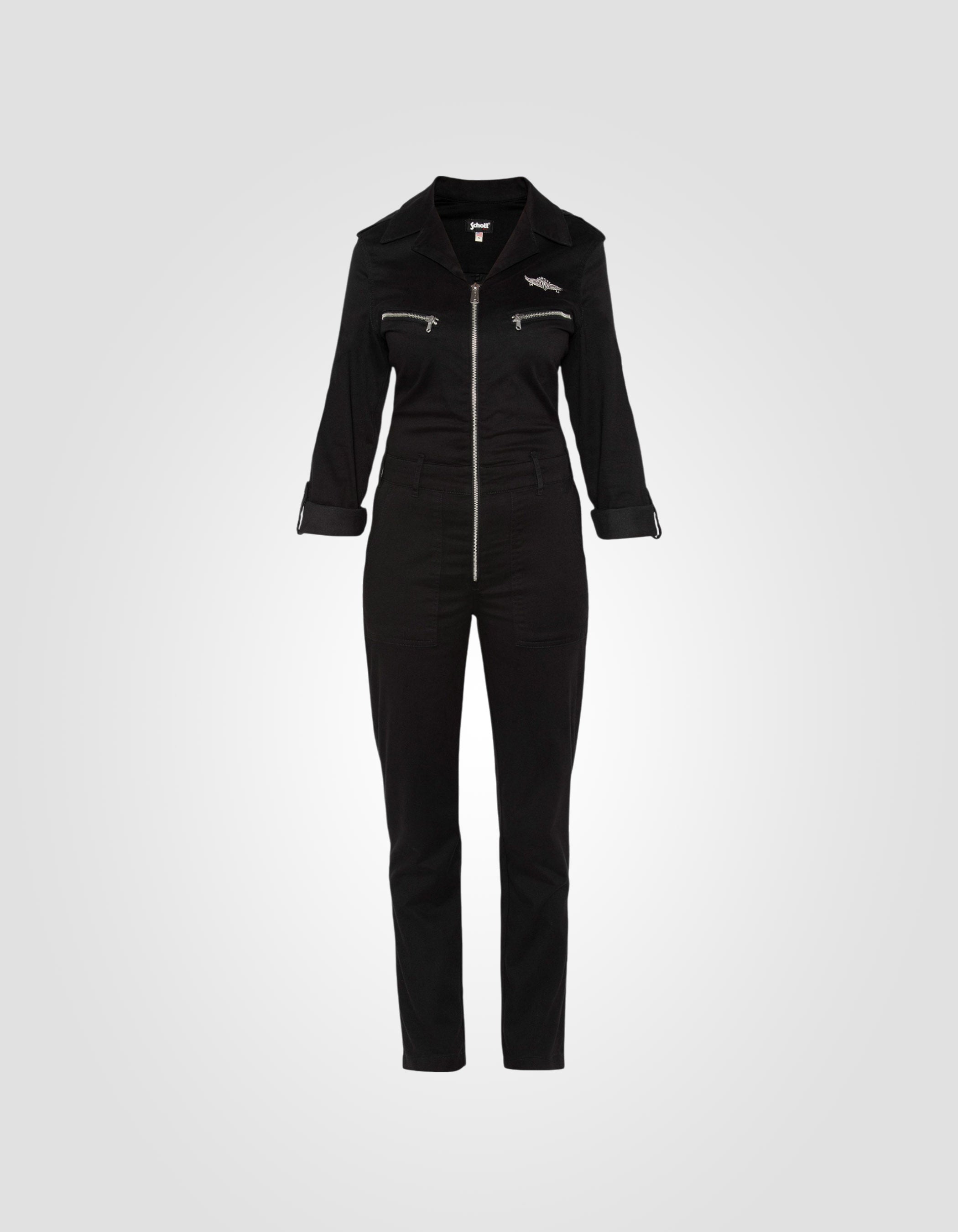 Soft and comfortable slim-fit jumpsuit-7