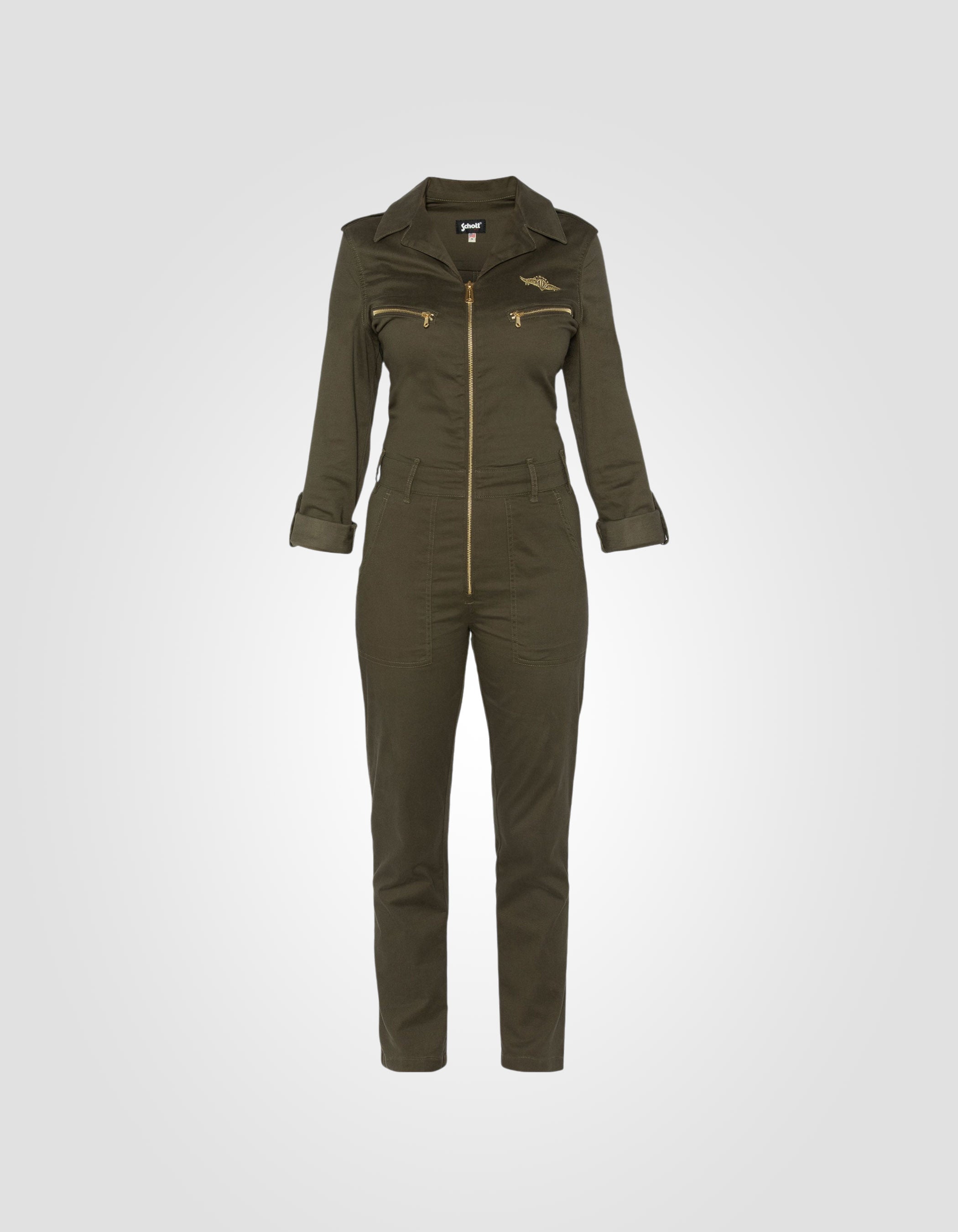 Soft and comfortable slim-fit jumpsuit-3