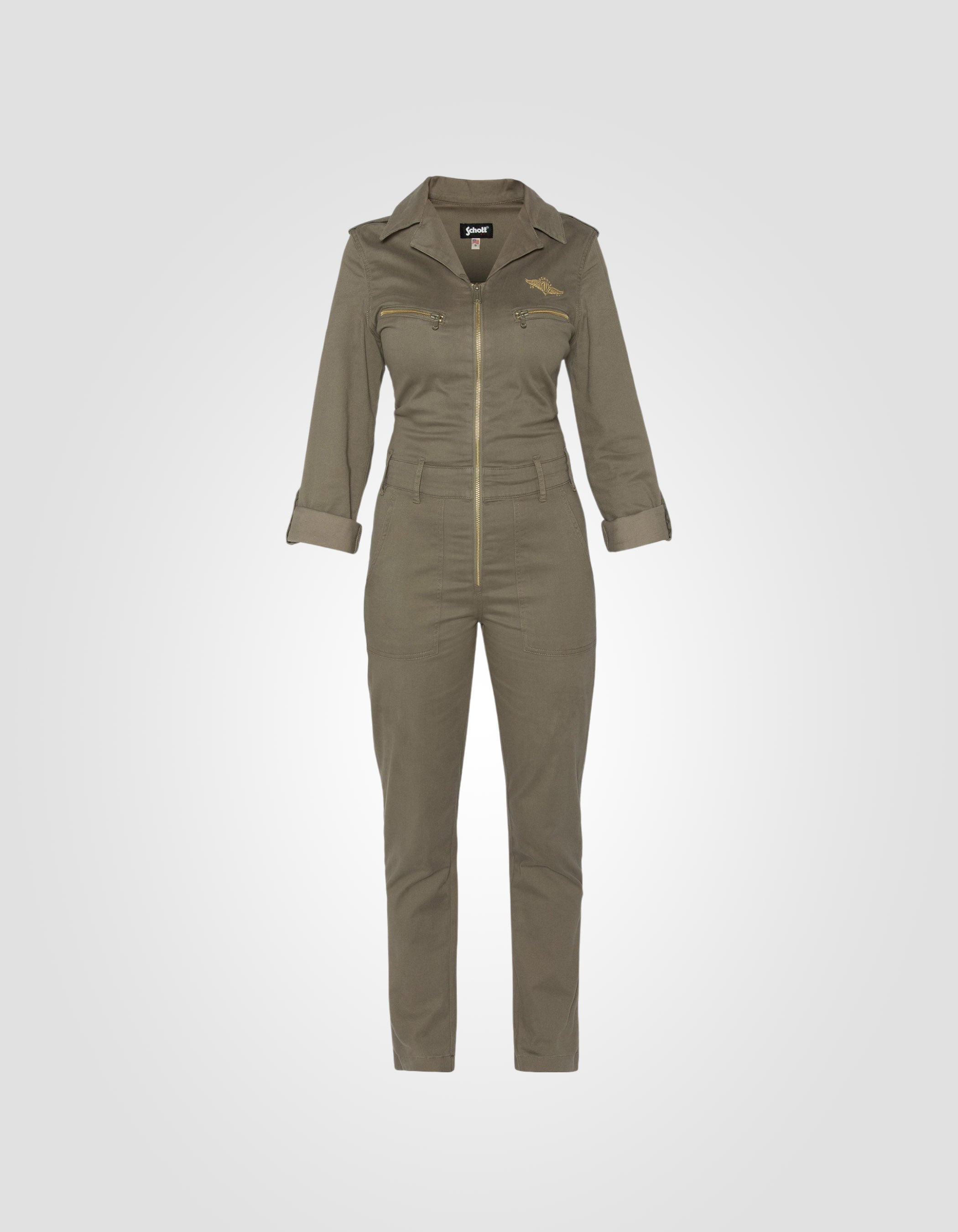 Soft and comfortable slim-fit jumpsuit-7