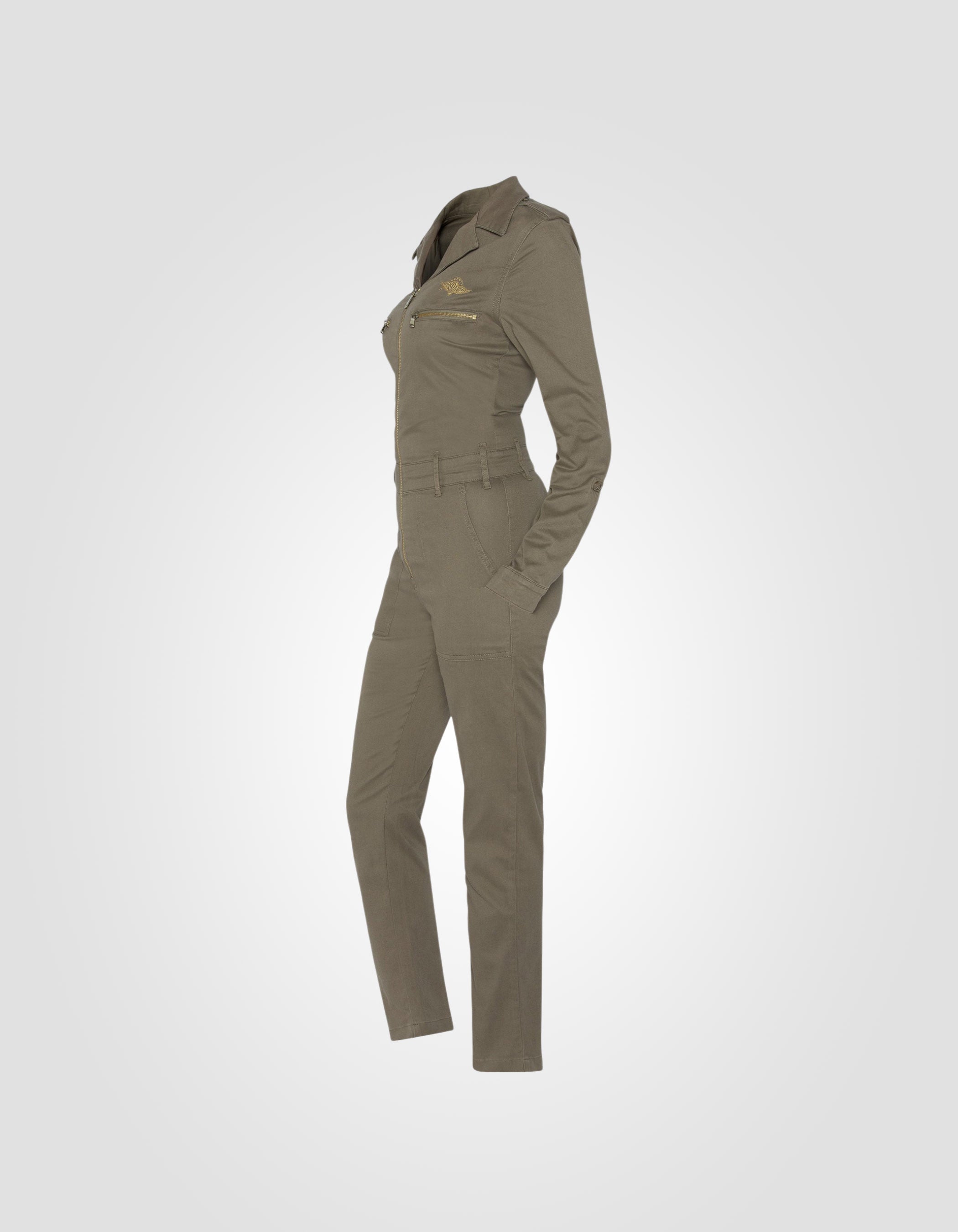 Soft and comfortable slim-fit jumpsuit-9