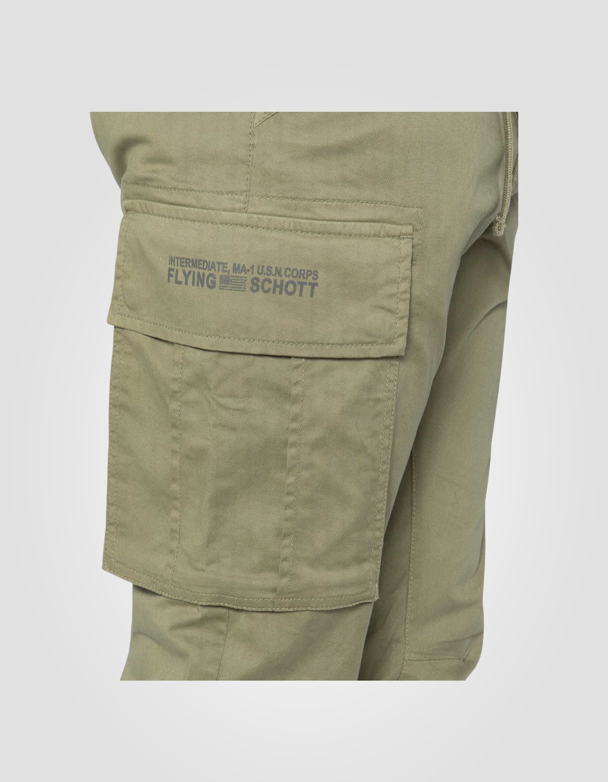 Stretch cargo pants-5