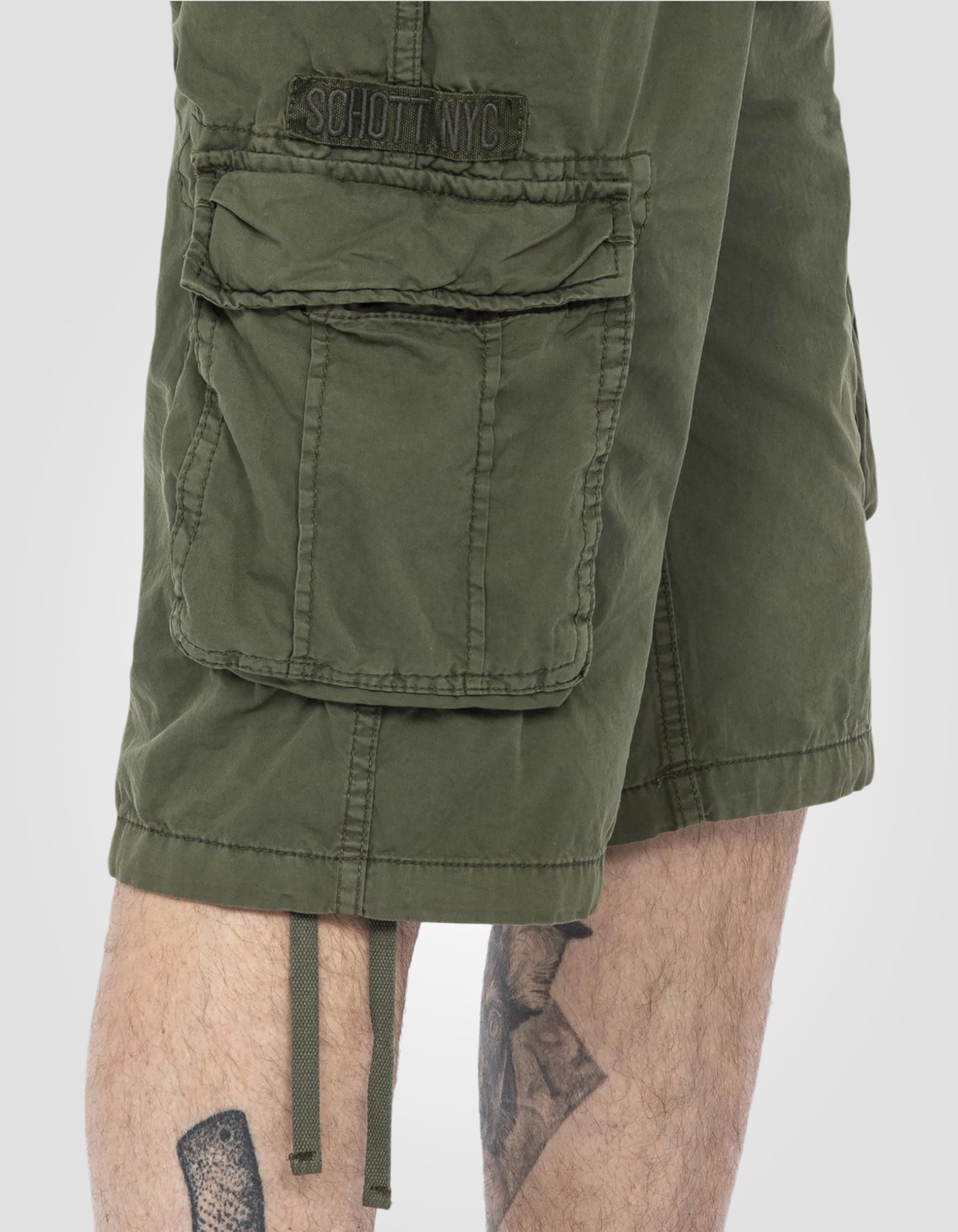 Short cargo multipoches