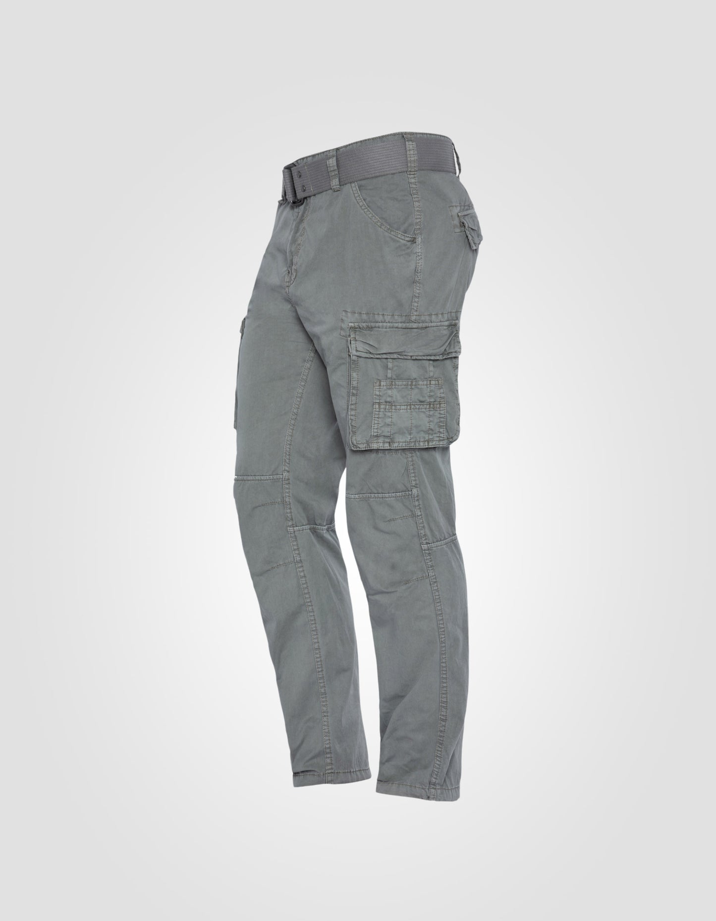 Pantalon cargo slim multipoches