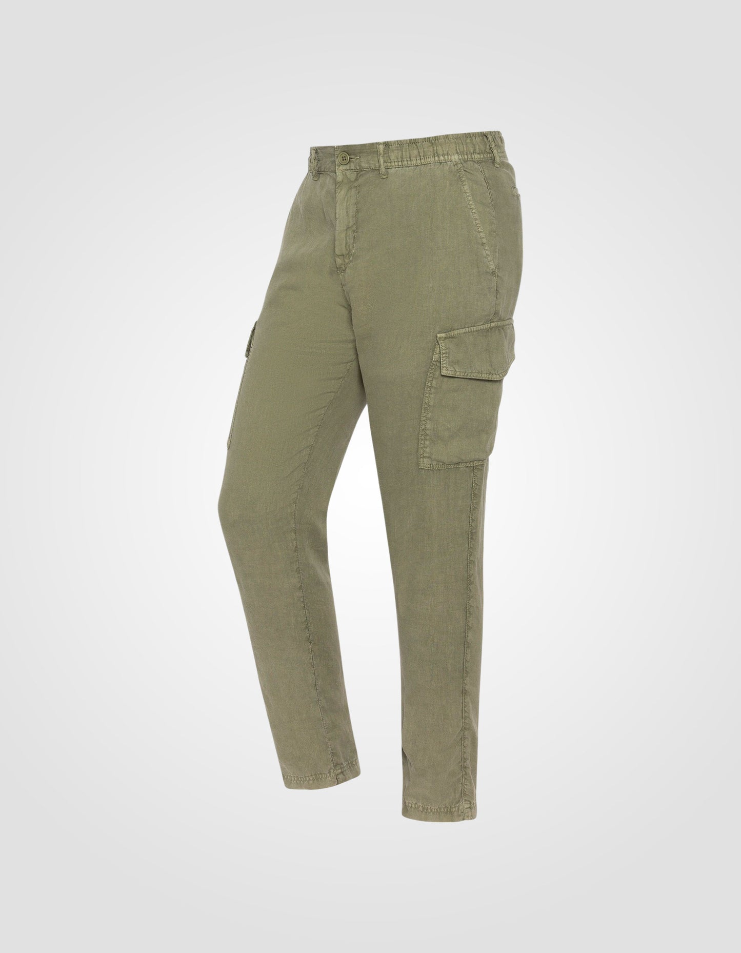 Linen cargo pants